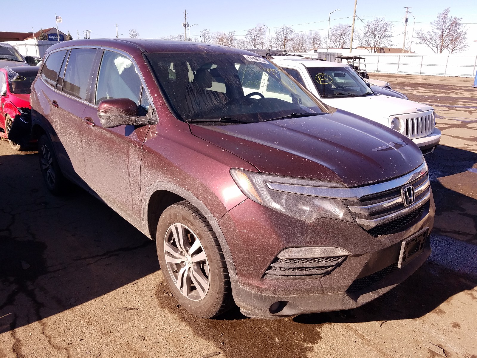 HONDA PILOT EXL 2016 5fnyf6h5xgb058553