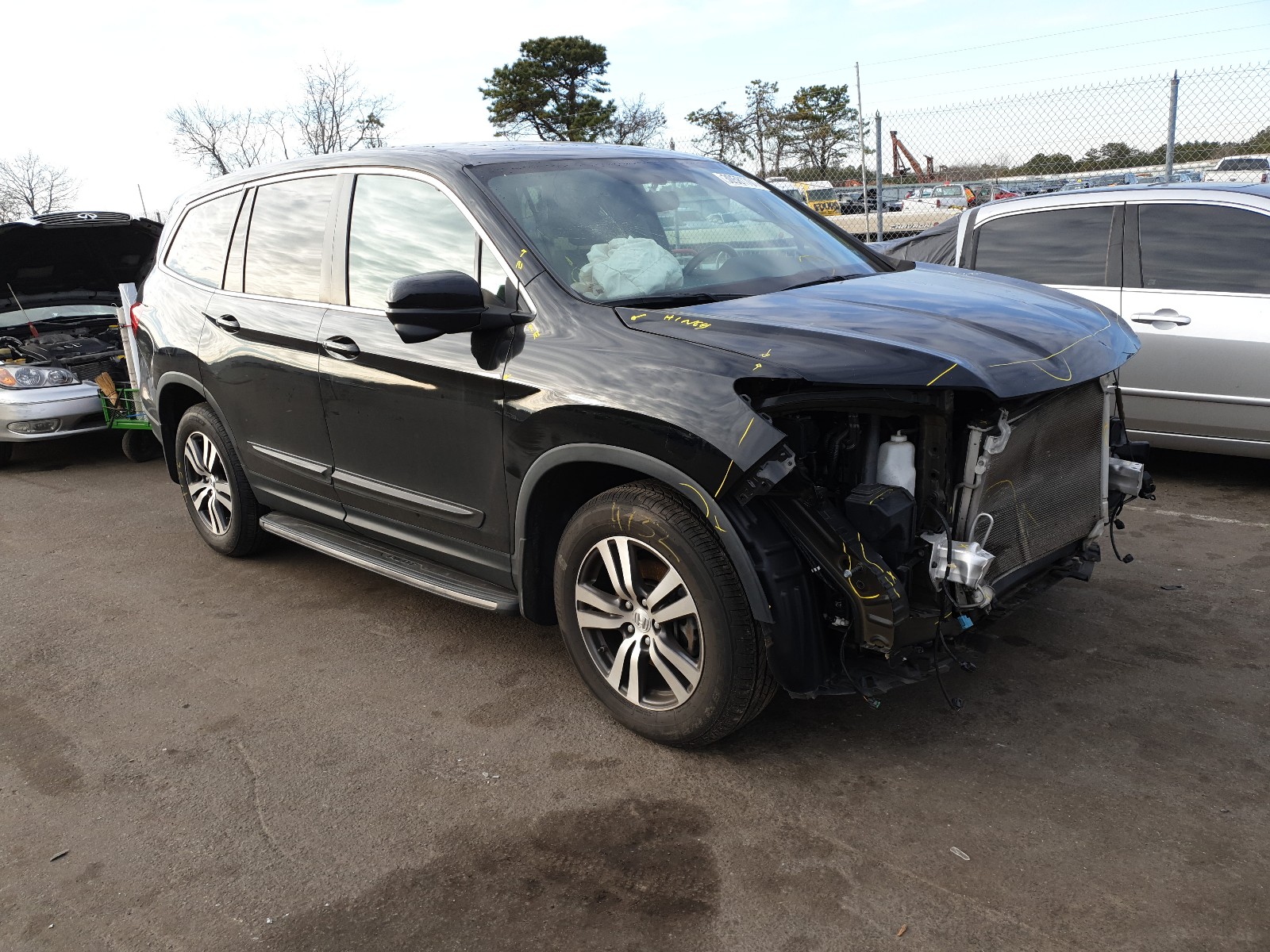 HONDA PILOT EXL 2016 5fnyf6h5xgb068578