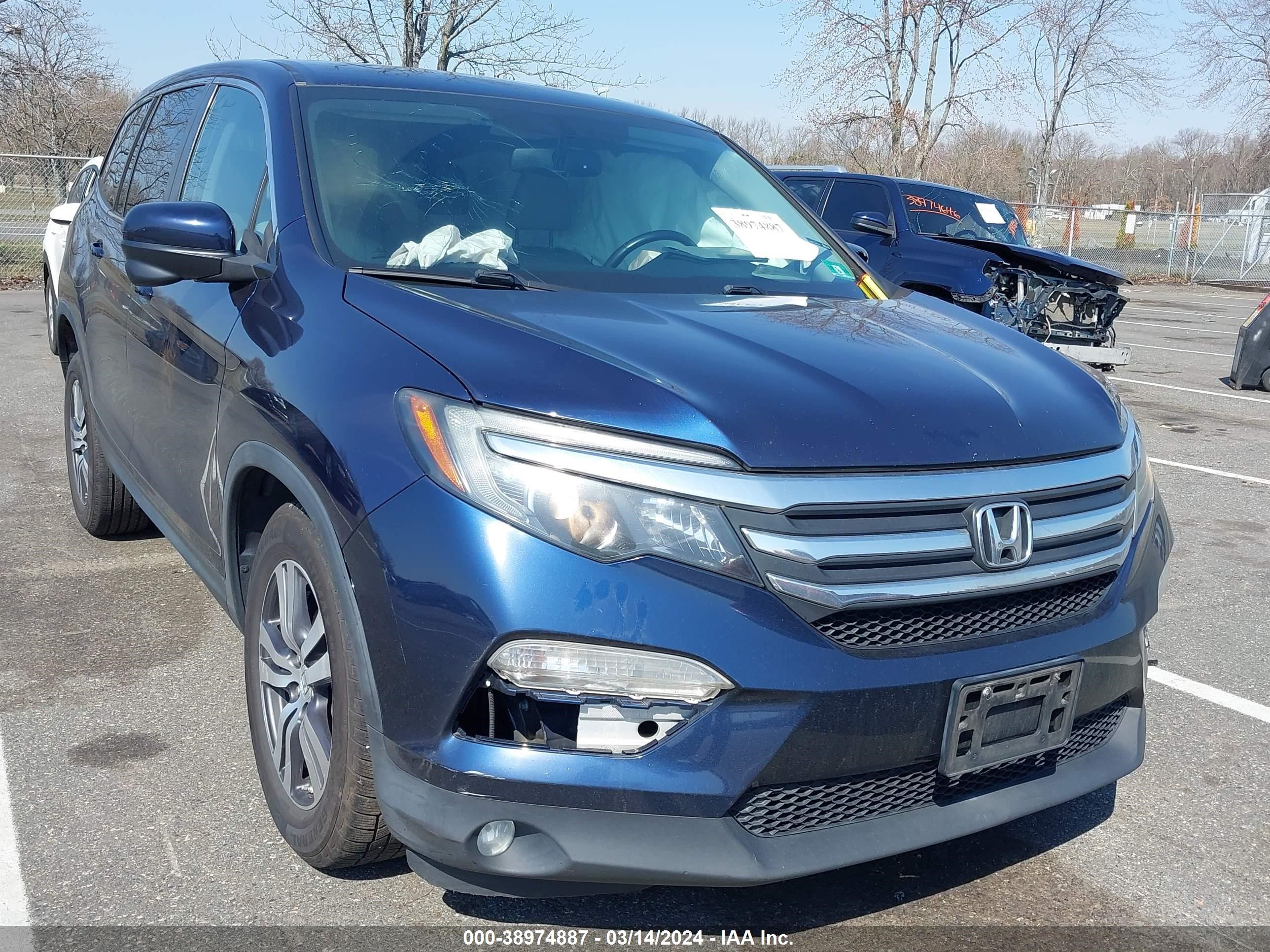 HONDA PILOT 2016 5fnyf6h5xgb107556