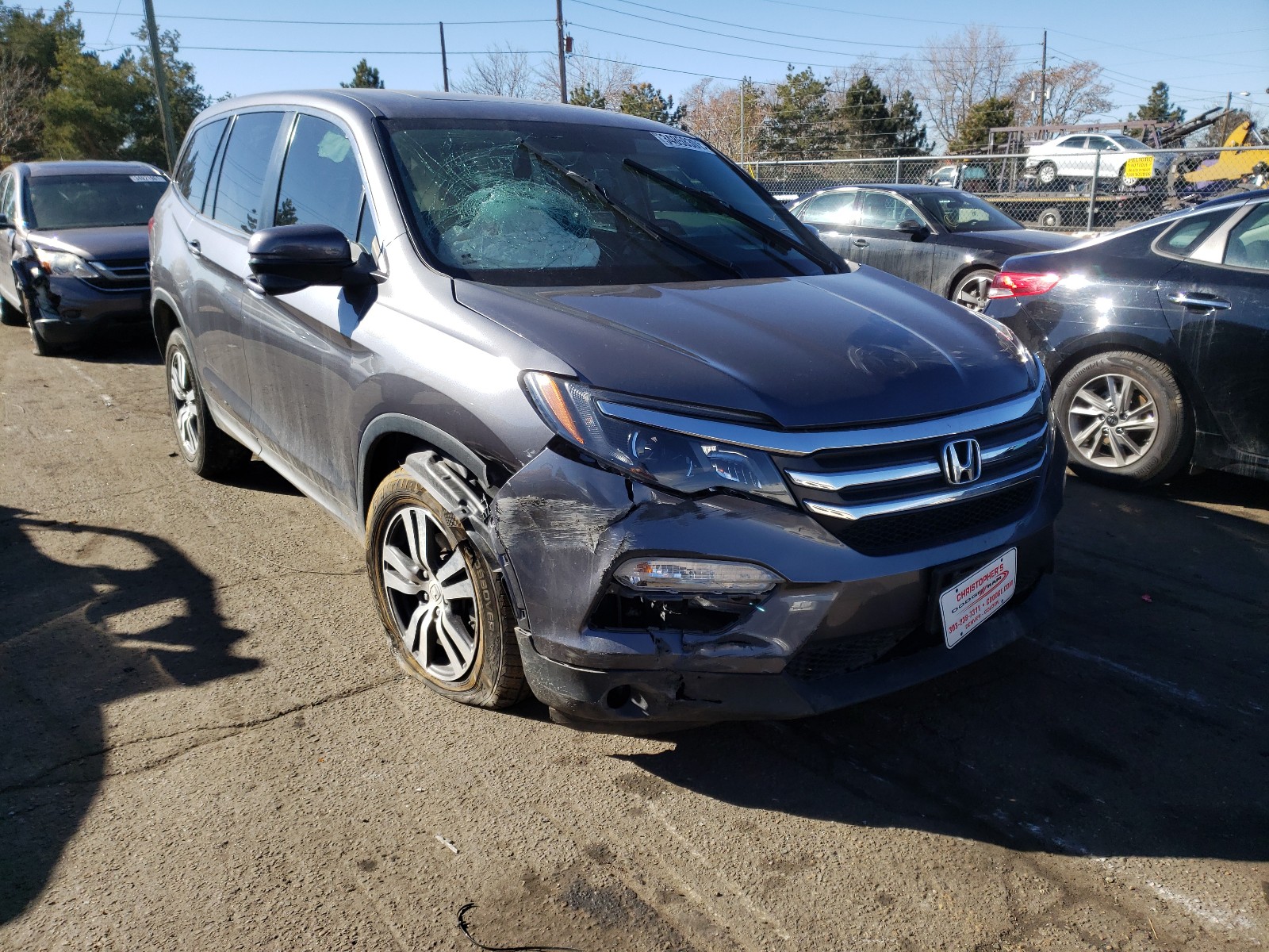 HONDA PILOT EXL 2016 5fnyf6h5xgb128052