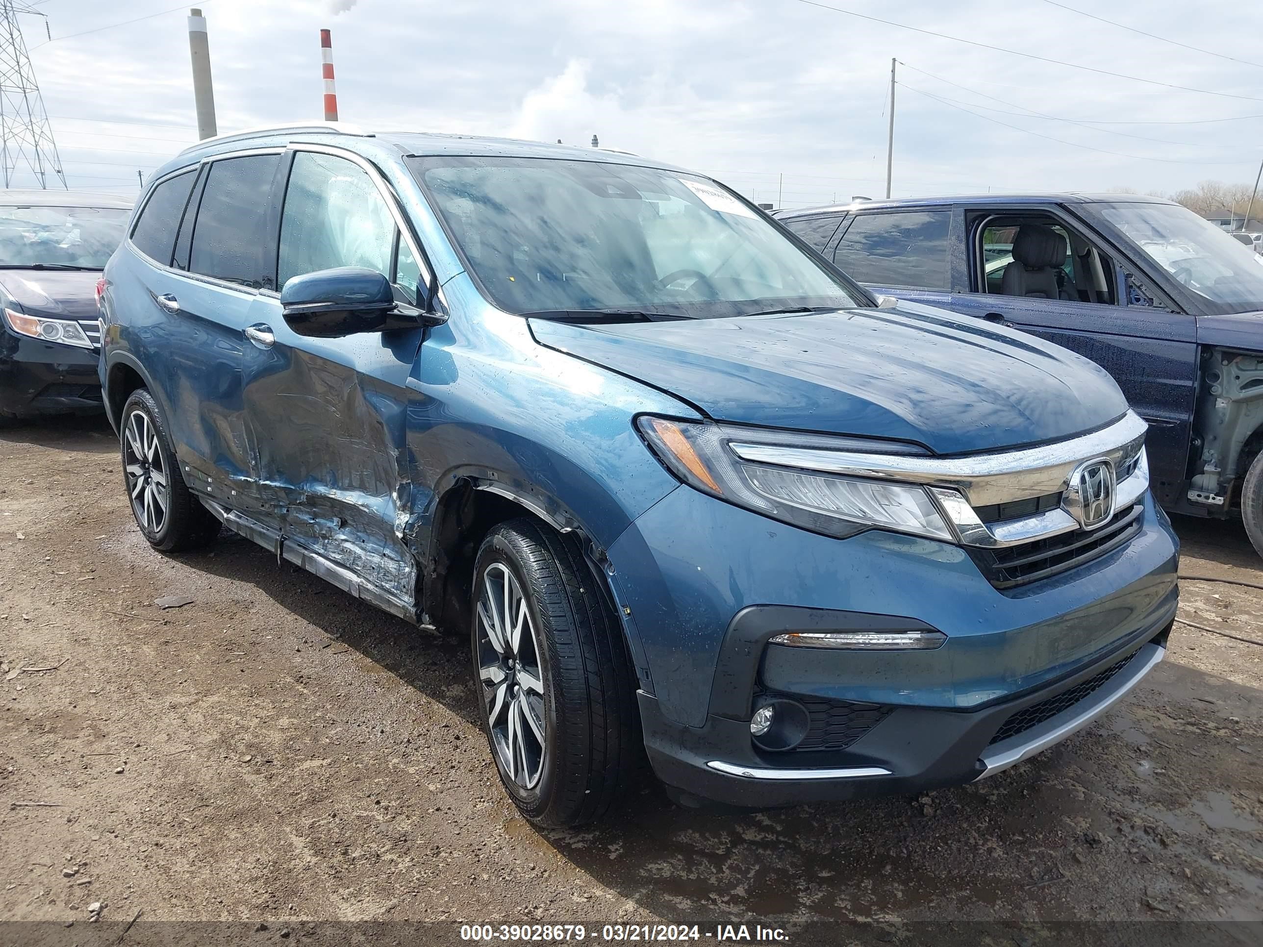 HONDA PILOT 2021 5fnyf6h60mb042396