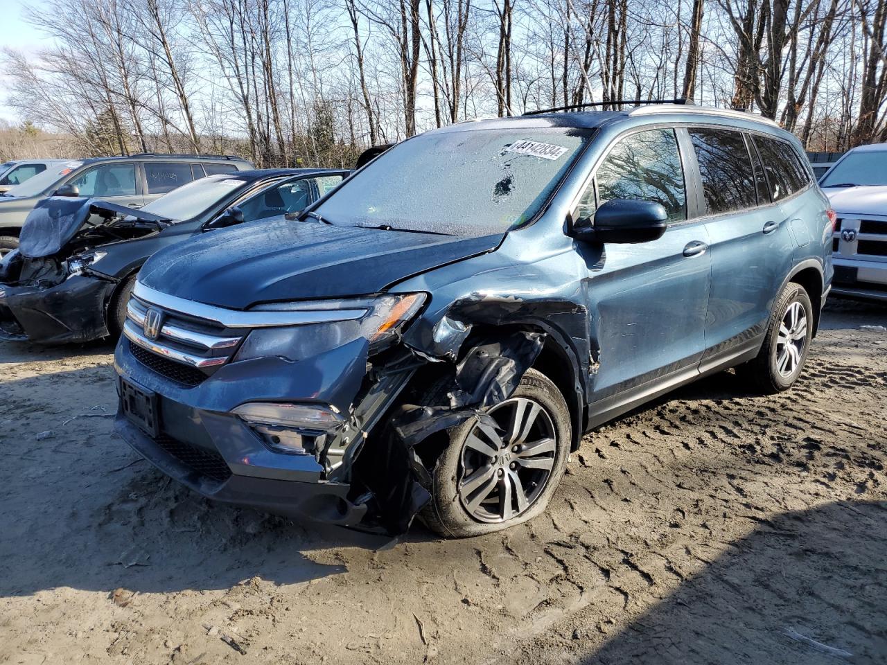 HONDA PILOT 2017 5fnyf6h66hb052386