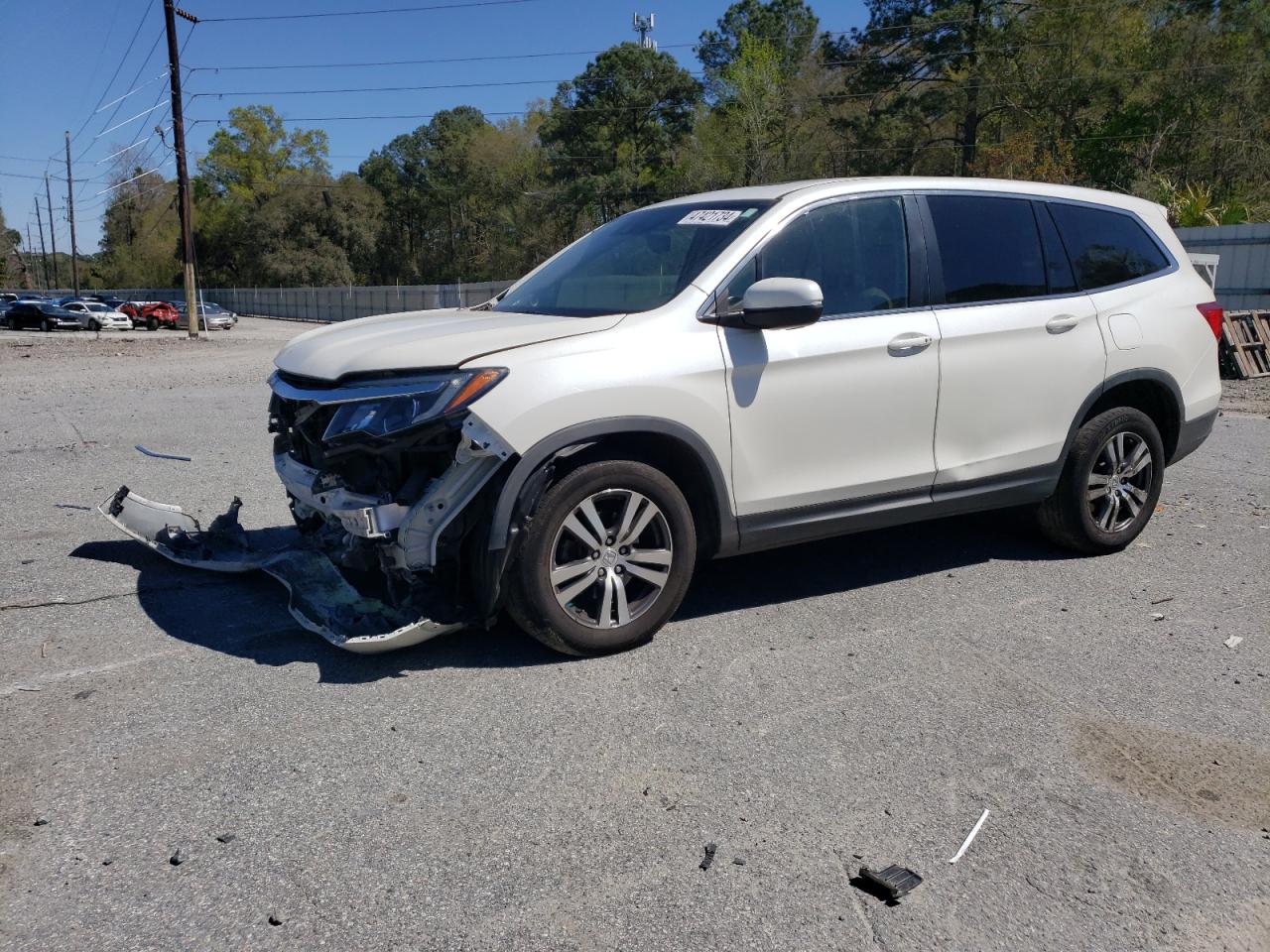 HONDA PILOT 2017 5fnyf6h66hb067163