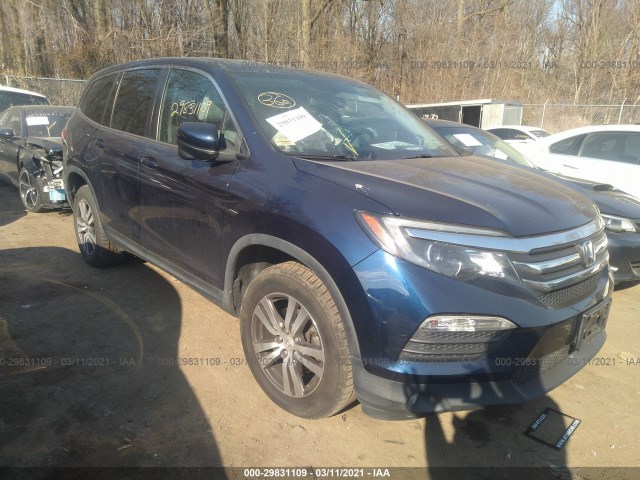 HONDA PILOT 2016 5fnyf6h70gb091224