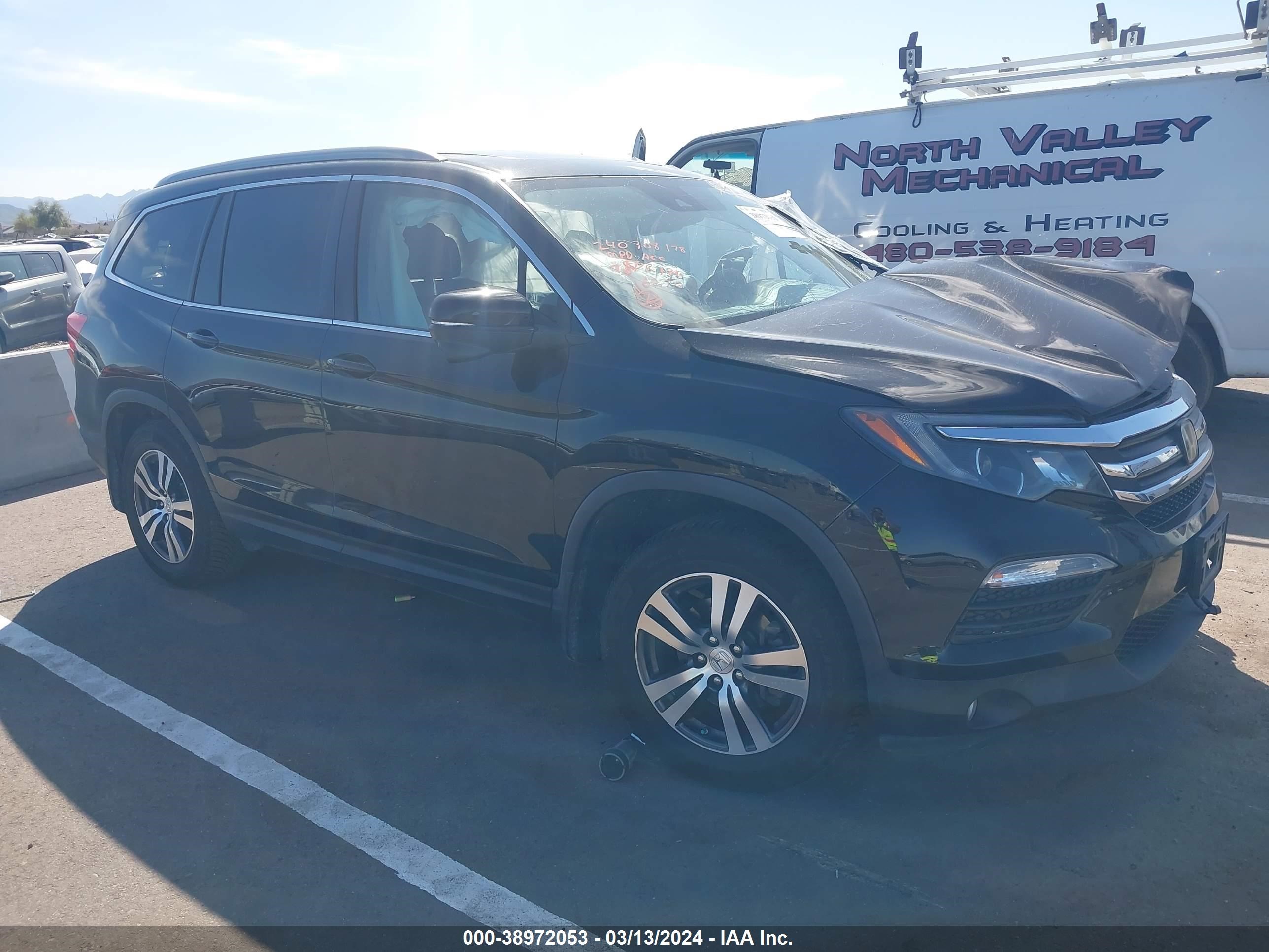 HONDA PILOT 2017 5fnyf6h70hb506270