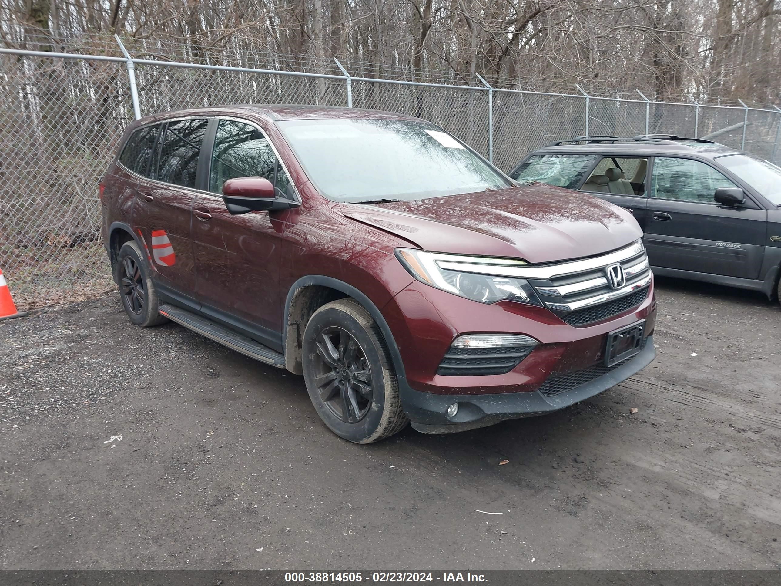 HONDA PILOT 2018 5fnyf6h70jb047375