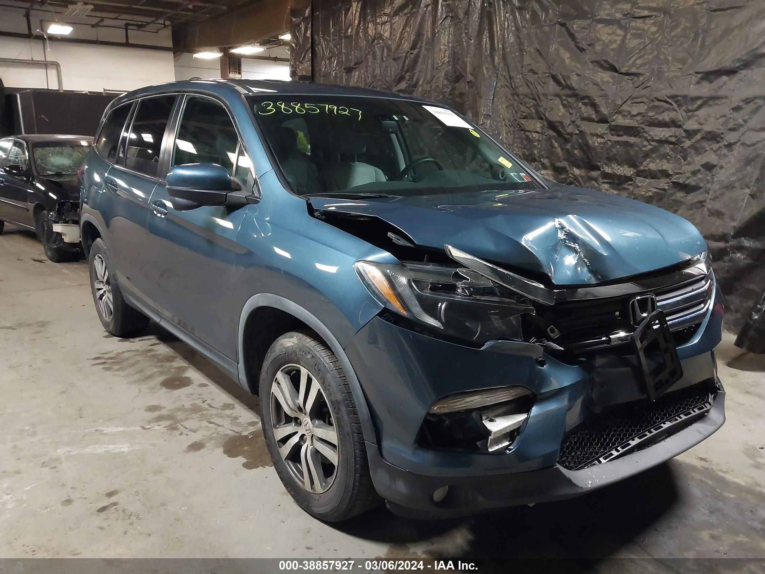 HONDA PILOT 2017 5fnyf6h71hb063580