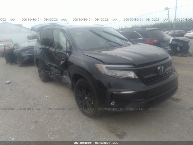 HONDA PILOT 2021 5fnyf6h71mb026037