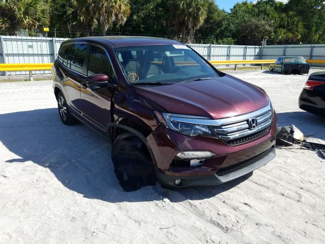 HONDA PILOT EXL 2016 5fnyf6h83gb018325