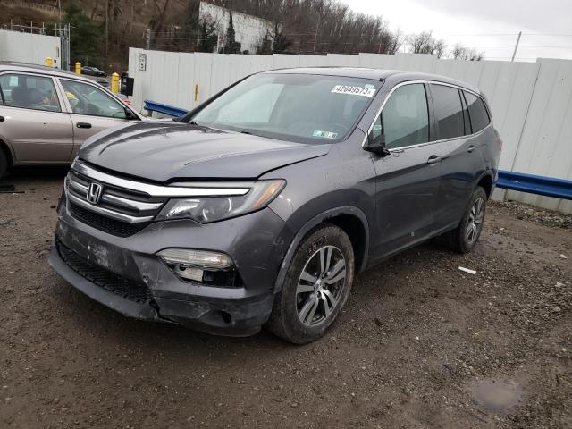 HONDA PILOT EXL 2016 5fnyf6h85gb014681