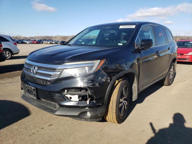 HONDA PILOT EXL 2016 5fnyf6h86gb092516