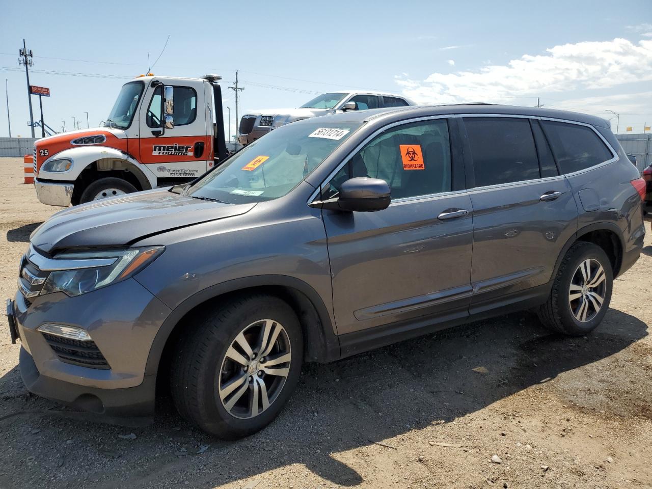 HONDA PILOT 2016 5fnyf6h87gb008400