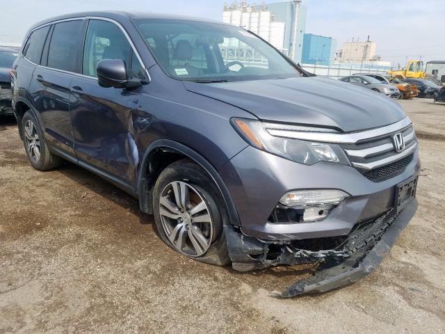 HONDA PILOT EXL 2016 5fnyf6h87gb121067