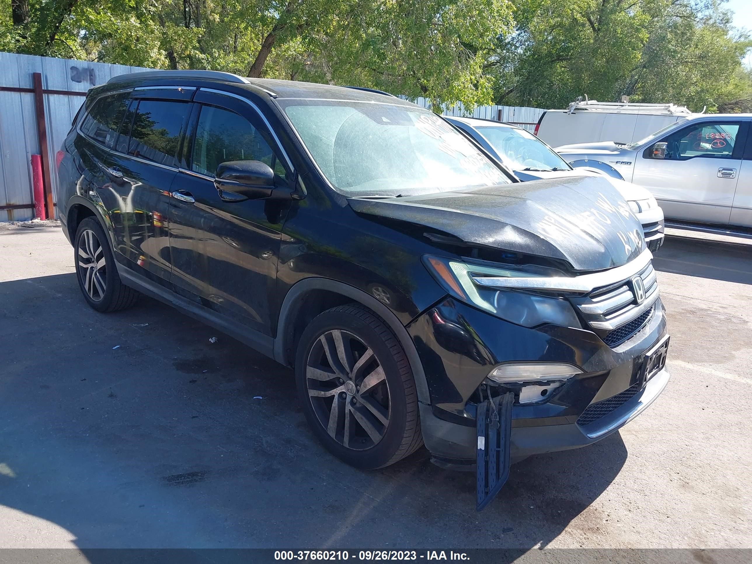 HONDA PILOT 2016 5fnyf6h90gb027394