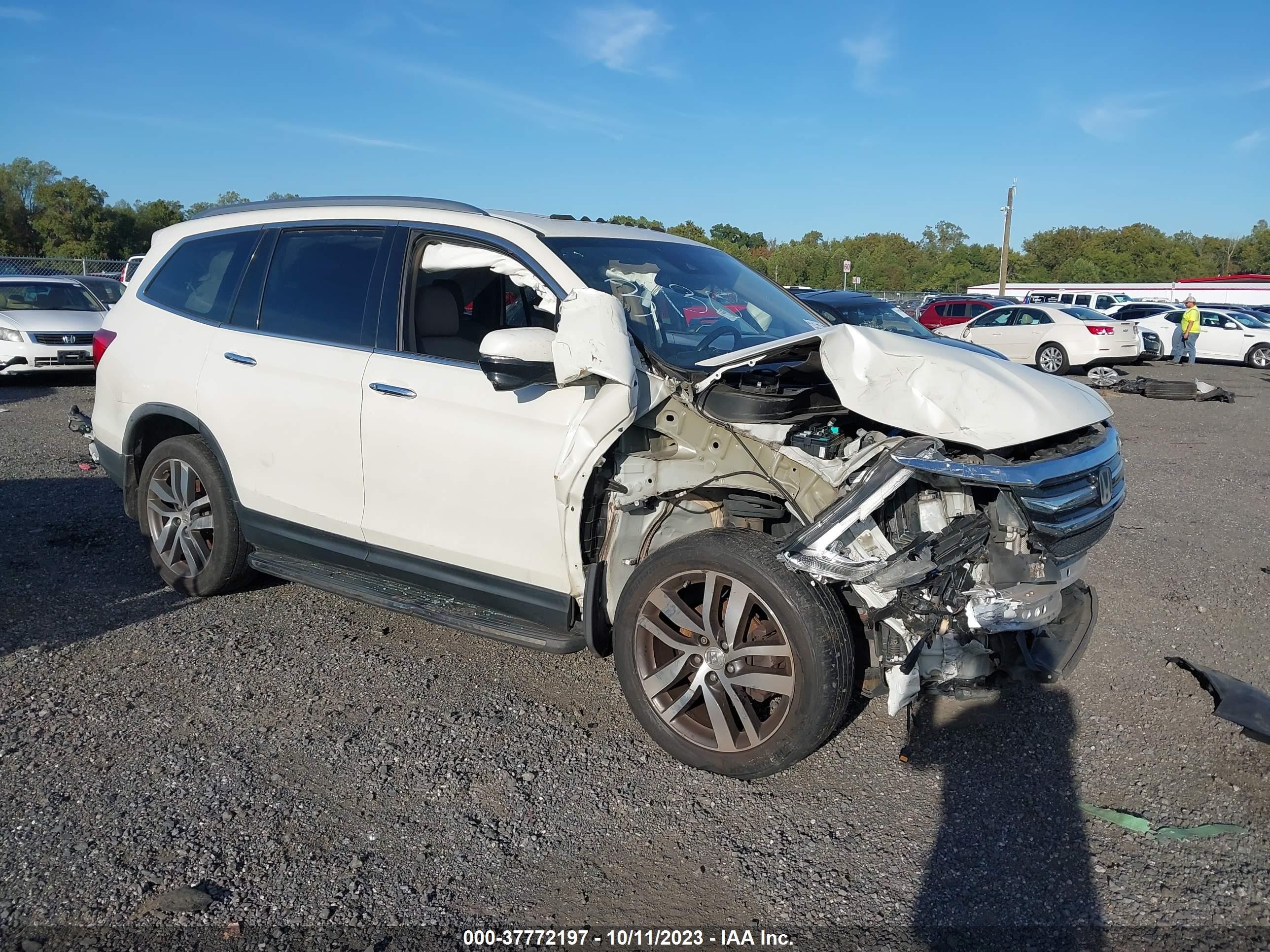 HONDA PILOT 2016 5fnyf6h91gb113930