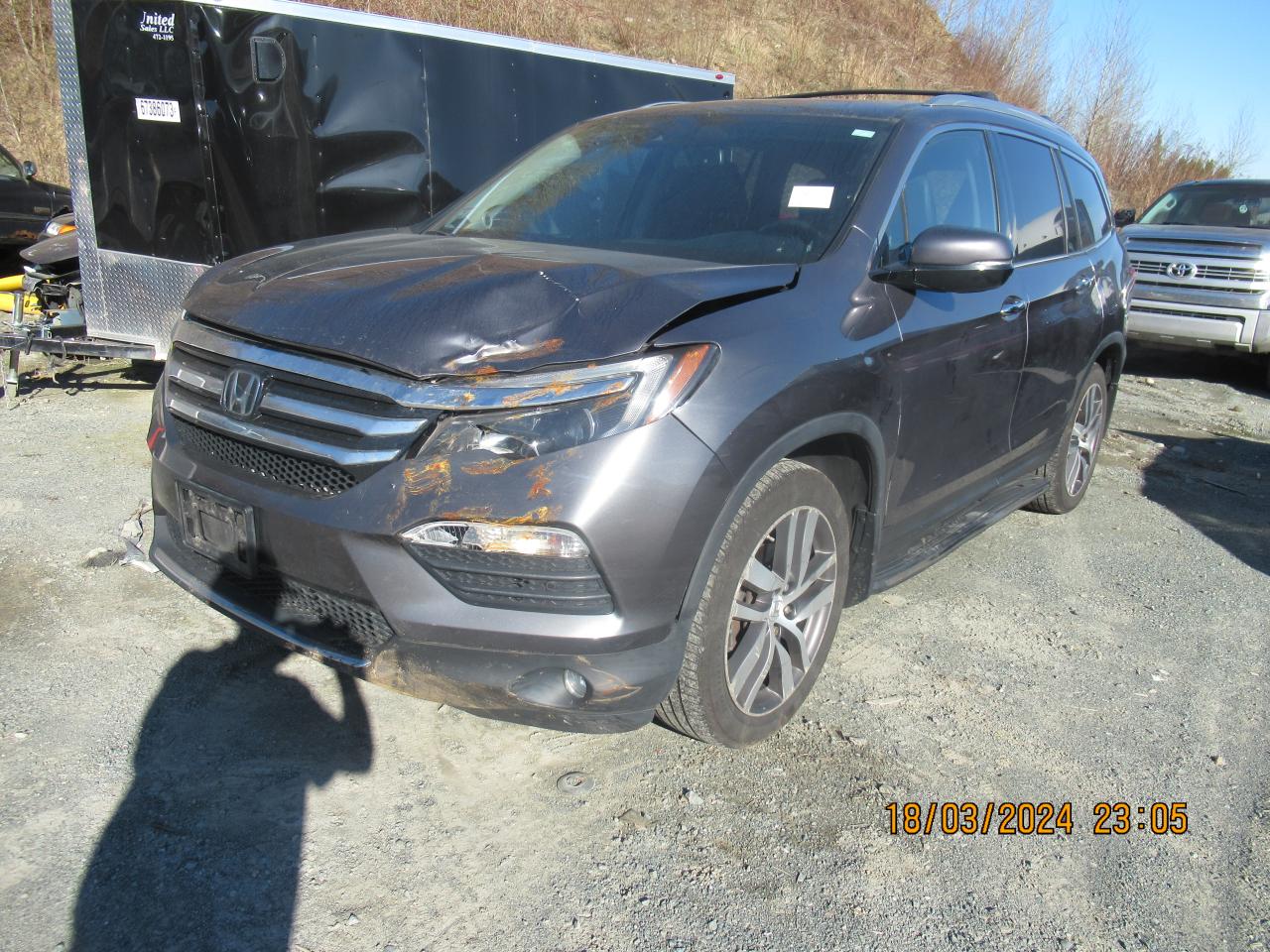 HONDA PILOT 2016 5fnyf6h91gb116729