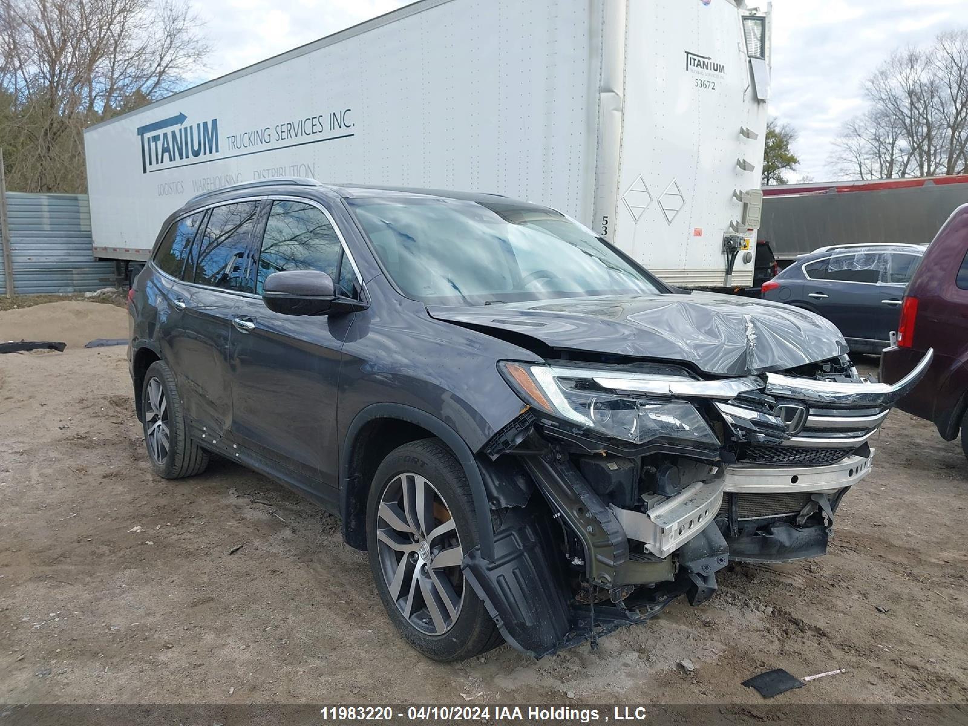 HONDA PILOT 2017 5fnyf6h92hb509267