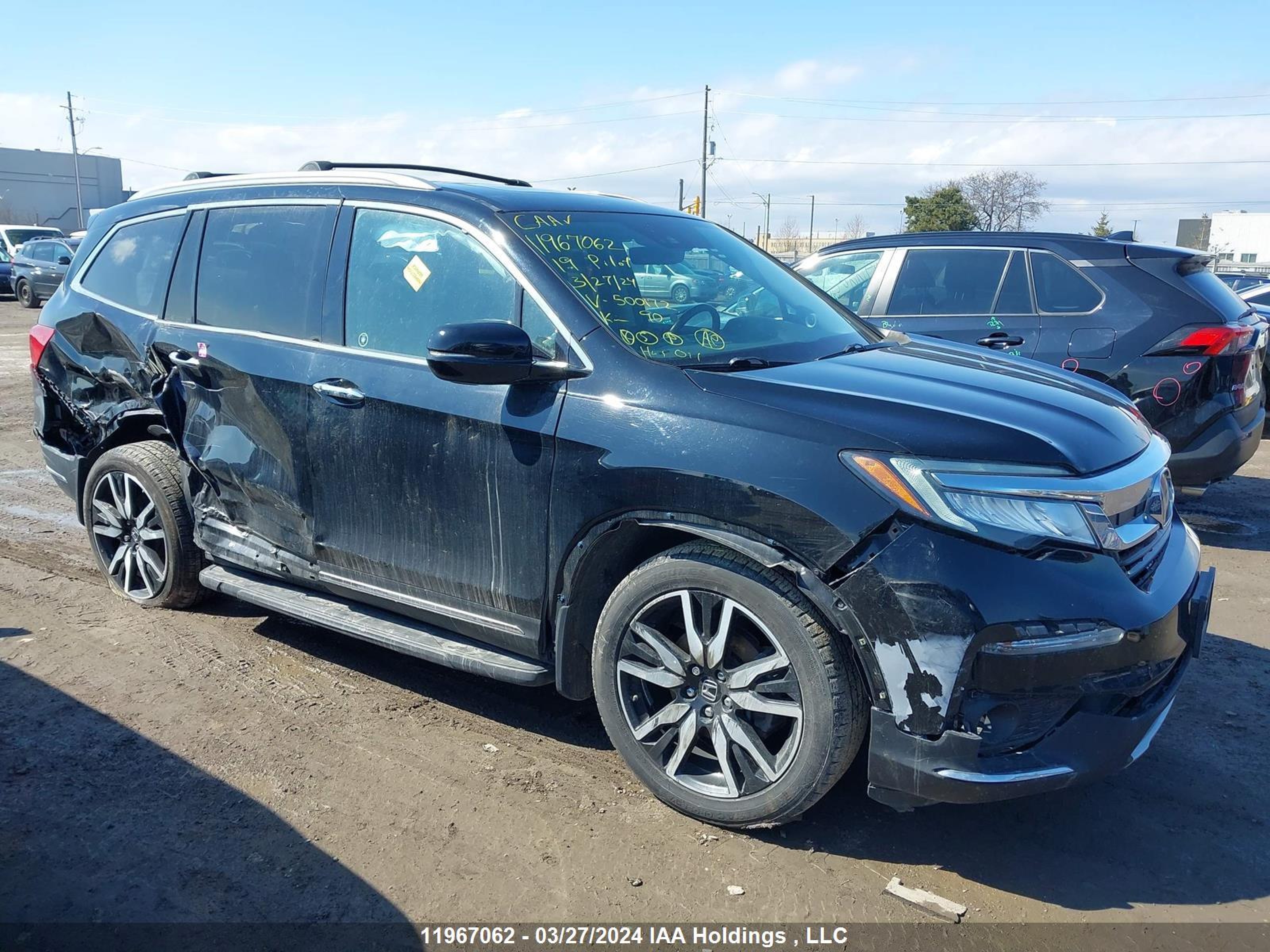 HONDA PILOT 2019 5fnyf6h92kb500172