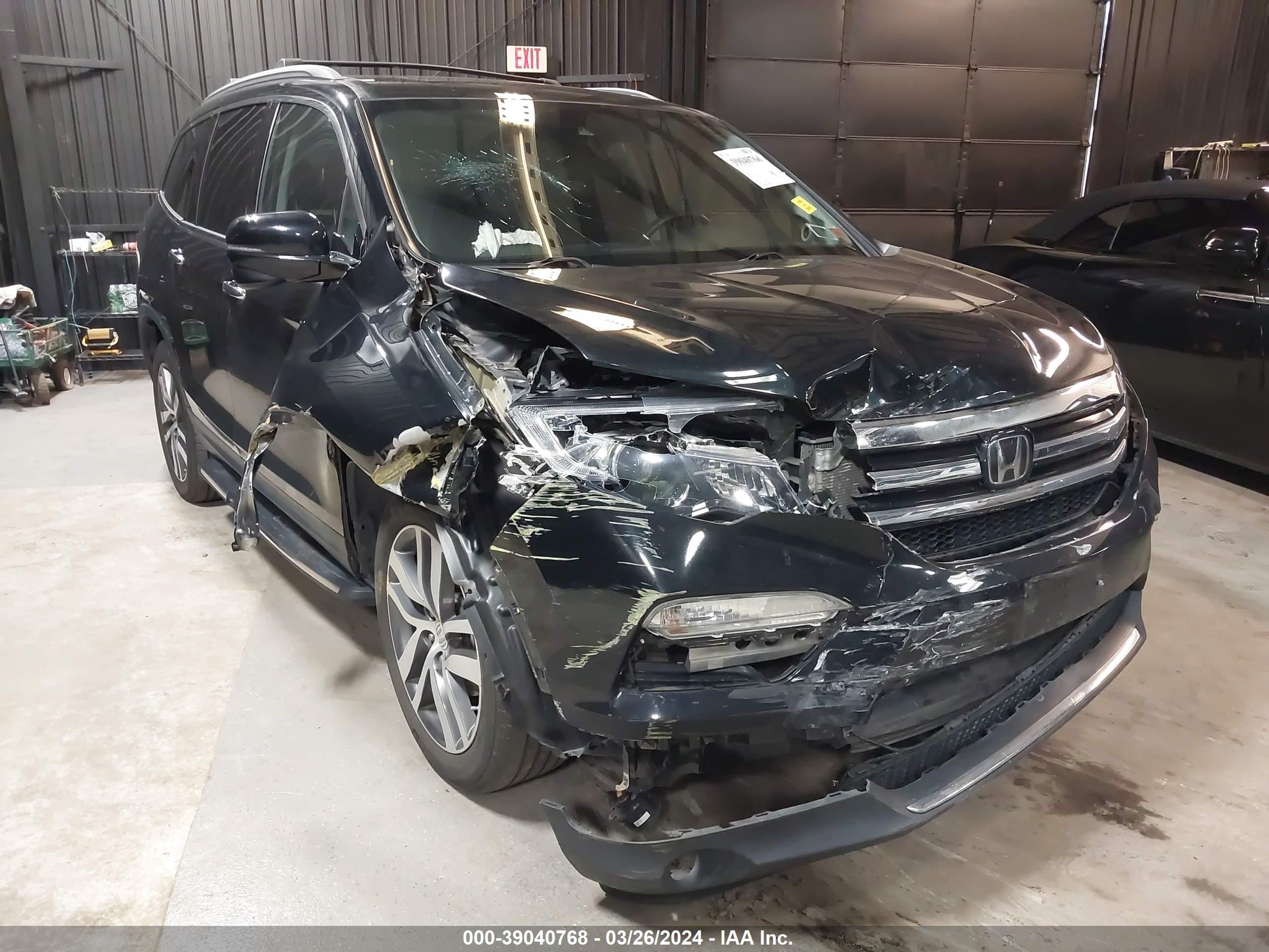 HONDA PILOT 2017 5fnyf6h93hb016553