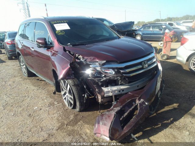 HONDA PILOT 2016 5fnyf6h98gb005577