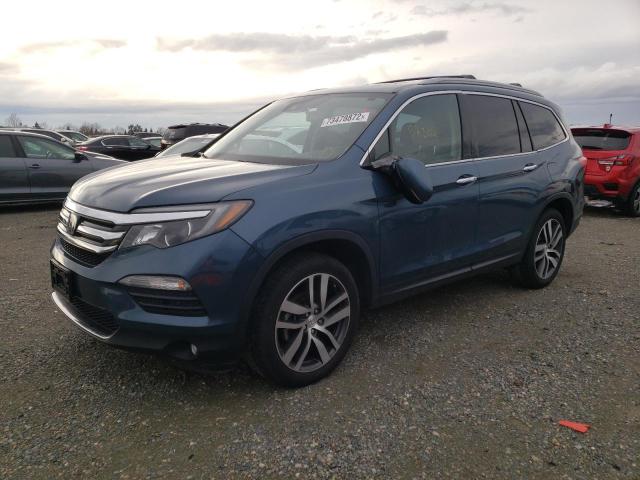 HONDA PILOT TOUR 2017 5fnyf6h98hb086498