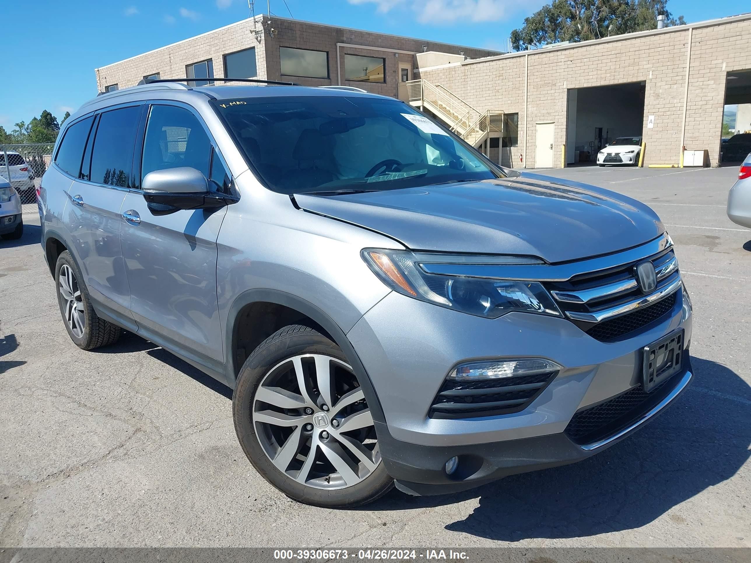 HONDA PILOT 2016 5fnyf6h99gb079798