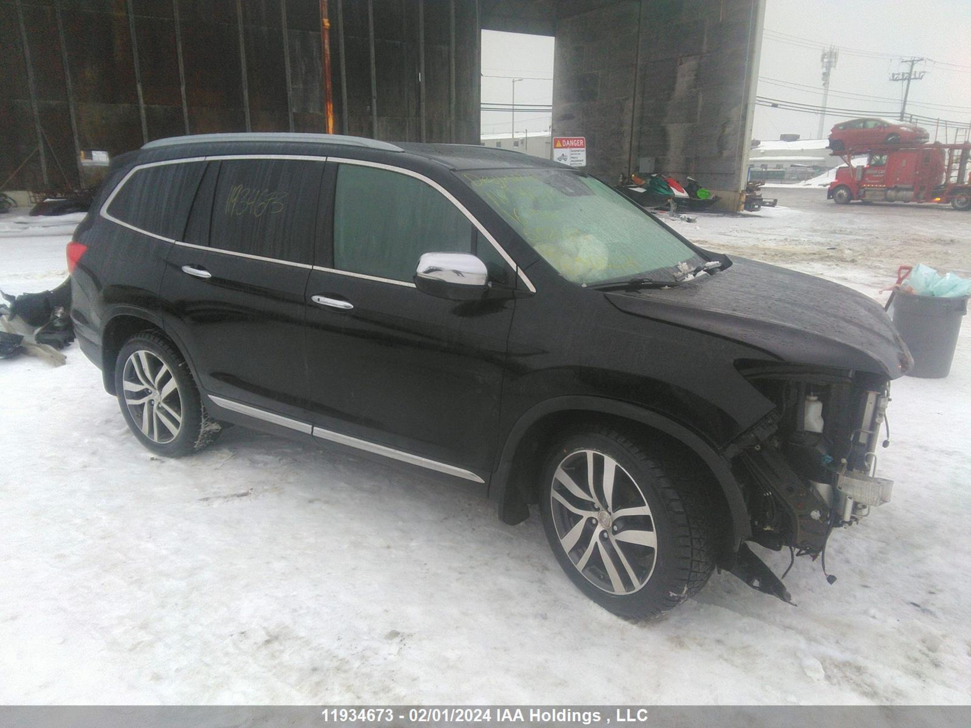 HONDA PILOT 2016 5fnyf6h9xgb502663