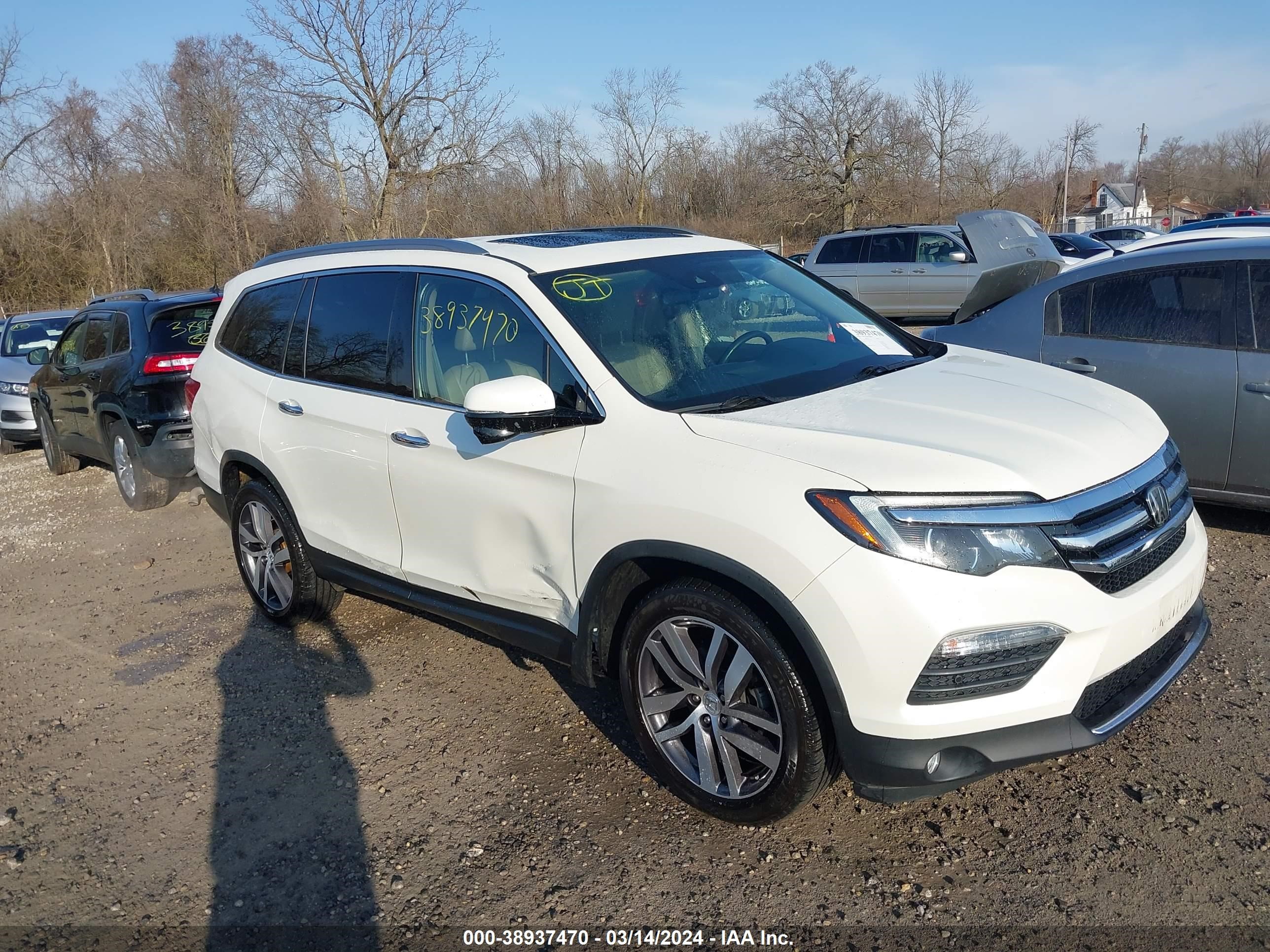 HONDA PILOT 2017 5fnyf6h9xhb102104