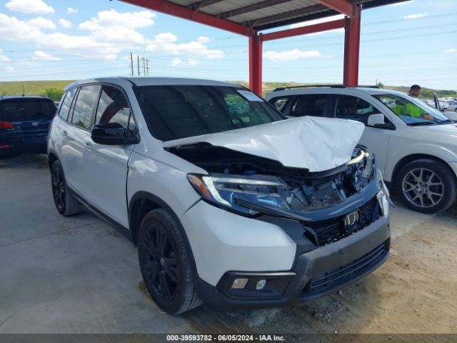 HONDA PASSPORT 2021 5fnyf7h22mb000301