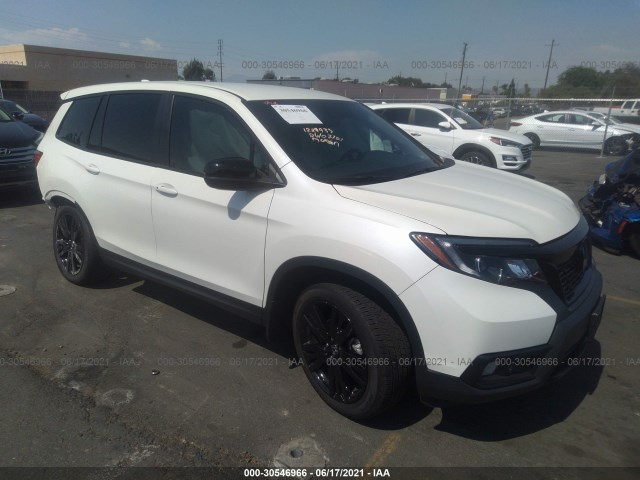 HONDA PASSPORT 2019 5fnyf7h23kb001762