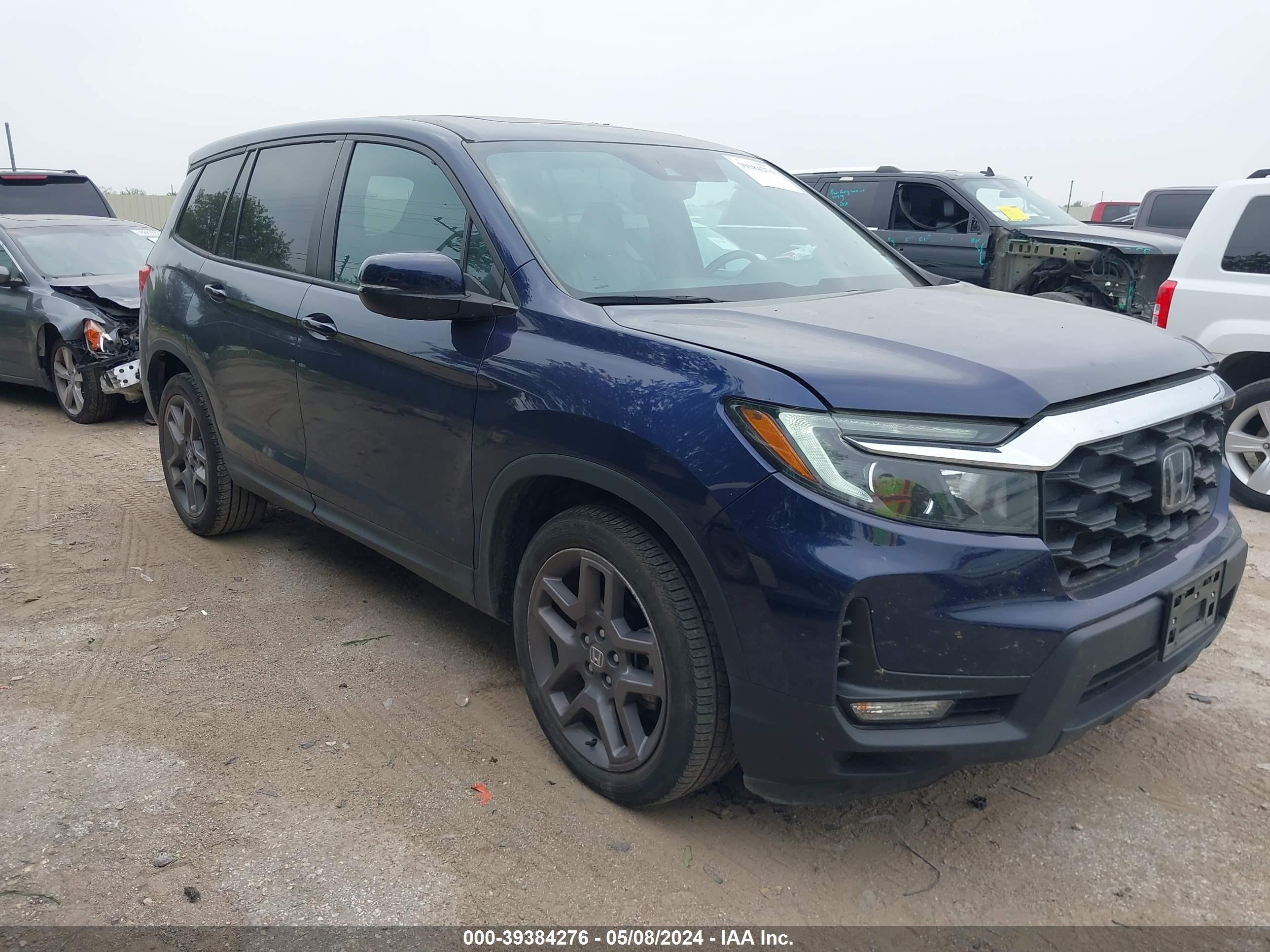 HONDA PASSPORT 2022 5fnyf7h51nb002830