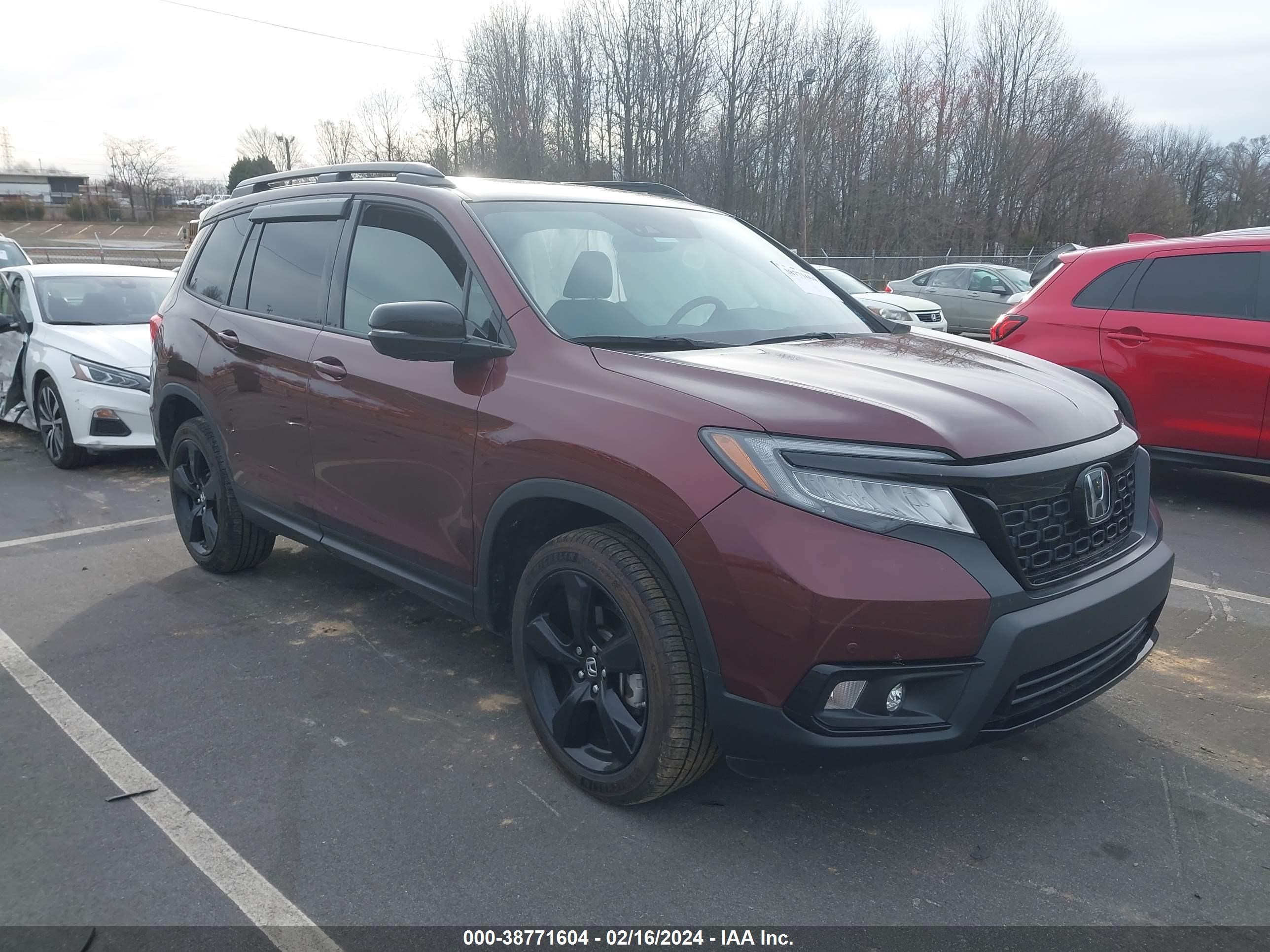 HONDA PASSPORT 2019 5fnyf8h01kb010156