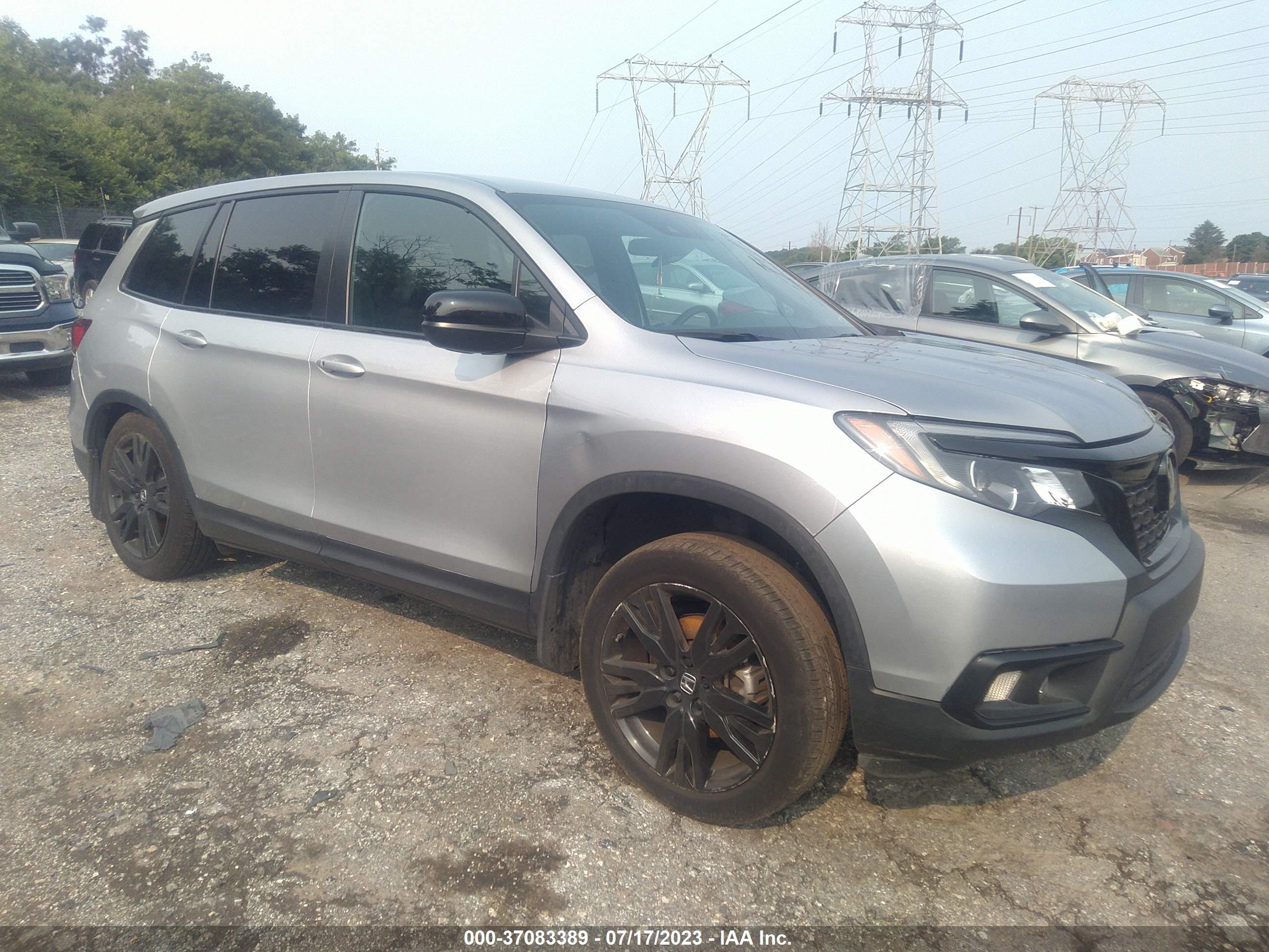 HONDA PASSPORT 2021 5fnyf8h21mb039774