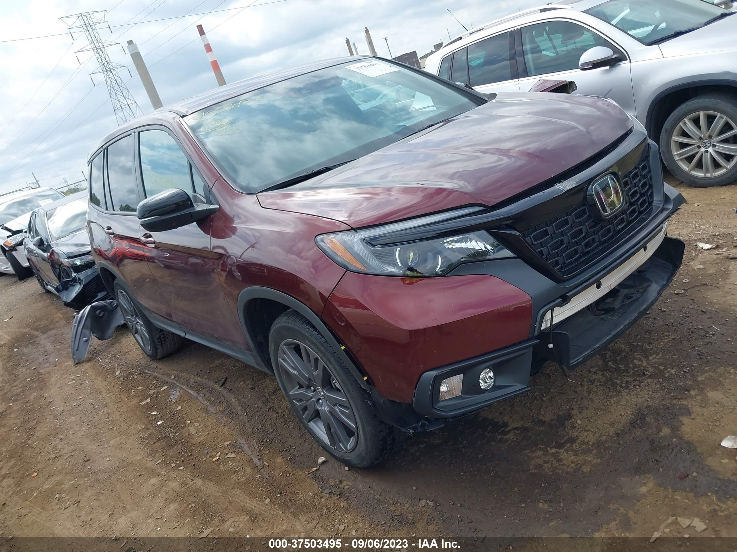 HONDA PASSPORT 2019 5fnyf8h52kb008170