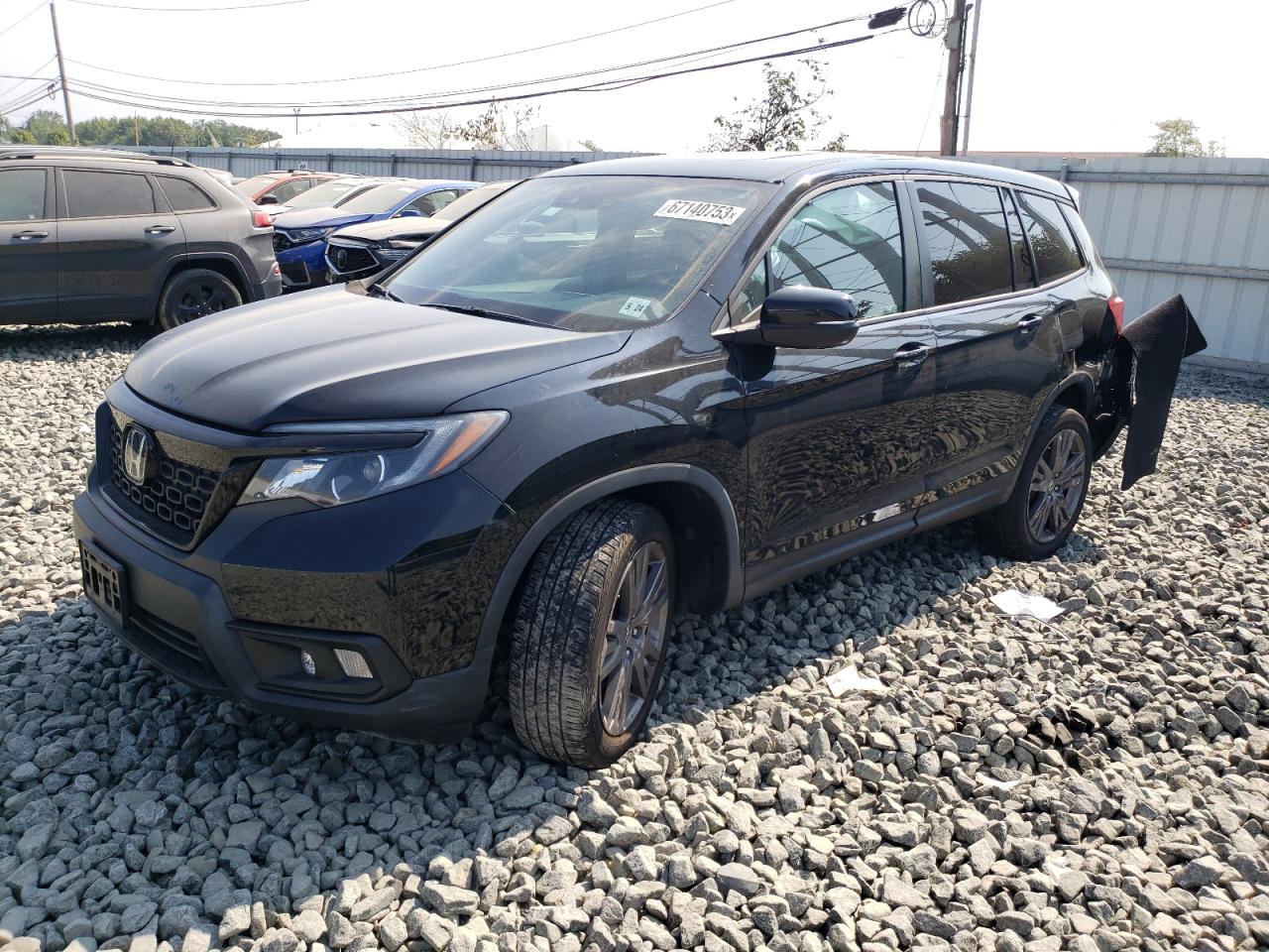 HONDA PASSPORT 2019 5fnyf8h54kb014004