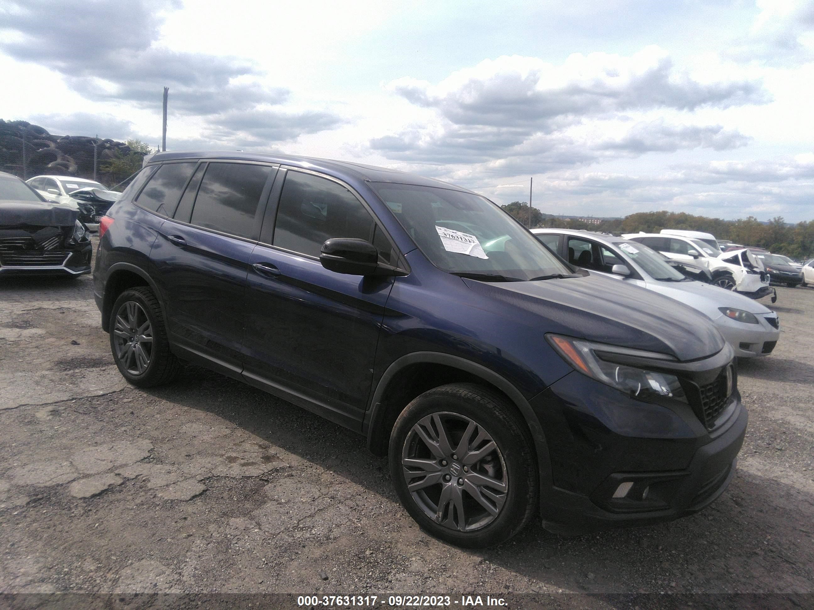 HONDA PASSPORT 2020 5fnyf8h59lb011780