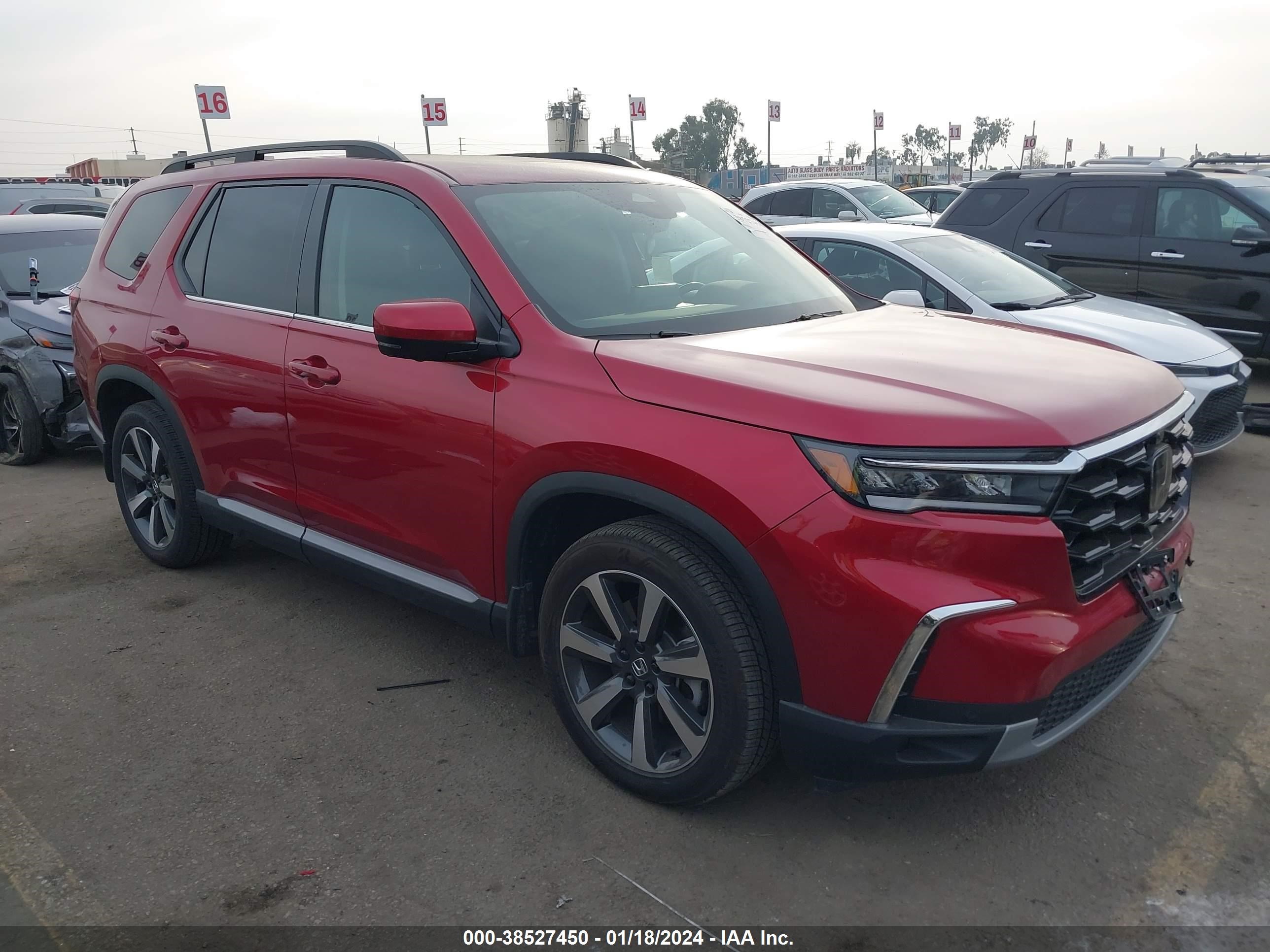 HONDA PILOT 2023 5fnyg1h84pb007818