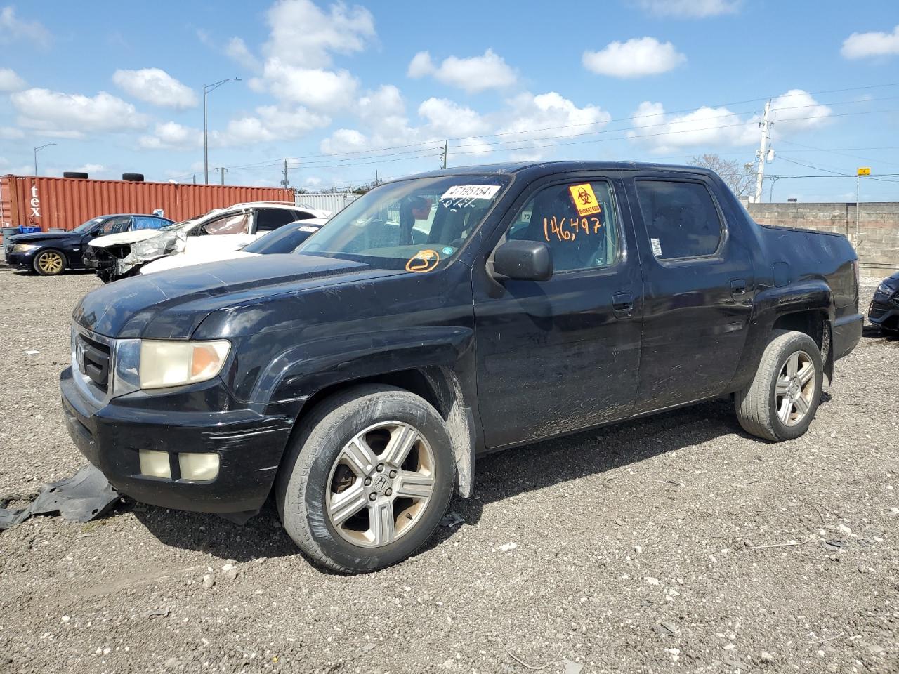 HONDA RIDGELINE 2009 5fpyk16579b100558