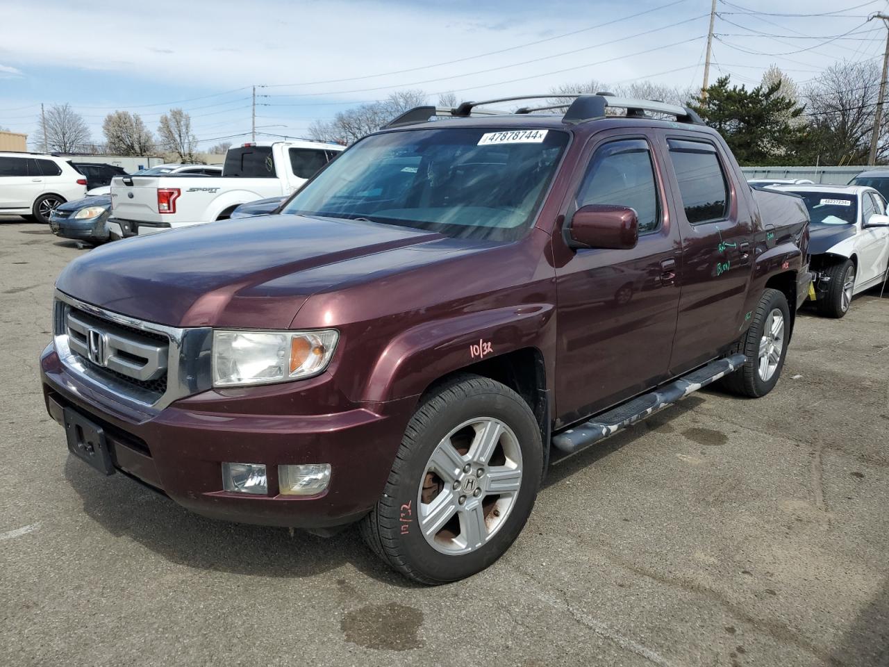 HONDA RIDGELINE 2009 5fpyk165x9b109643