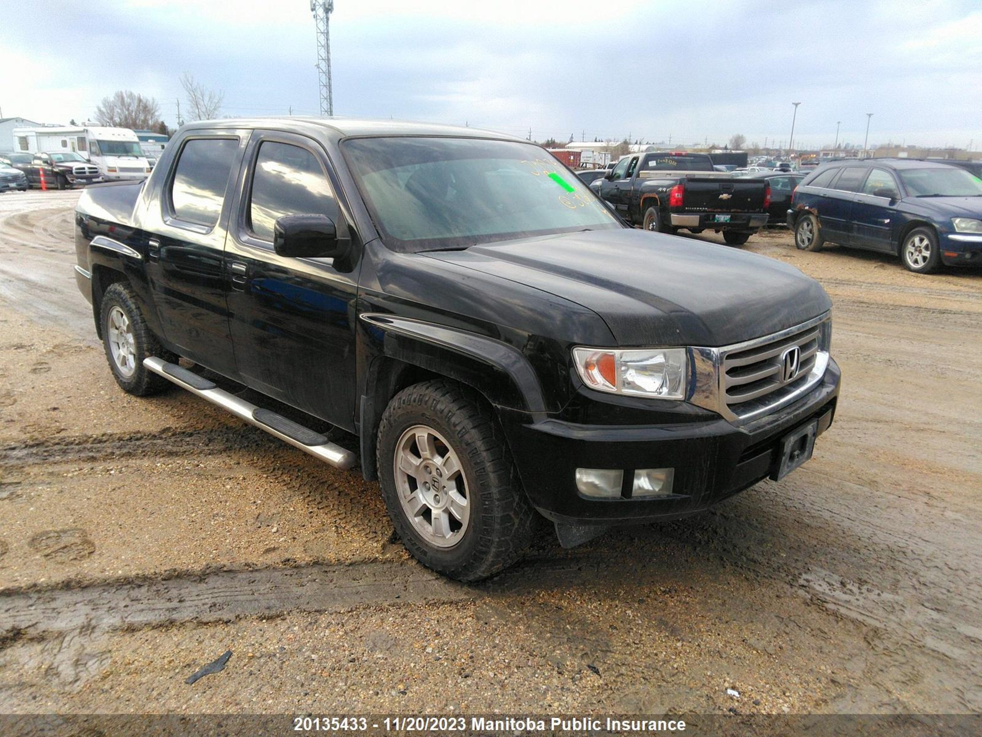 HONDA RIDGELINE 2013 5fpyk1f41db502804