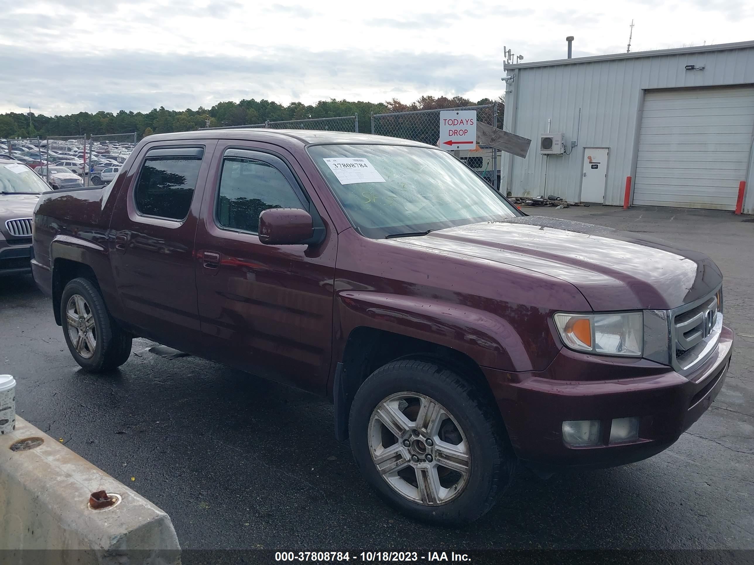 HONDA RIDGELINE 2011 5fpyk1f51bb010375