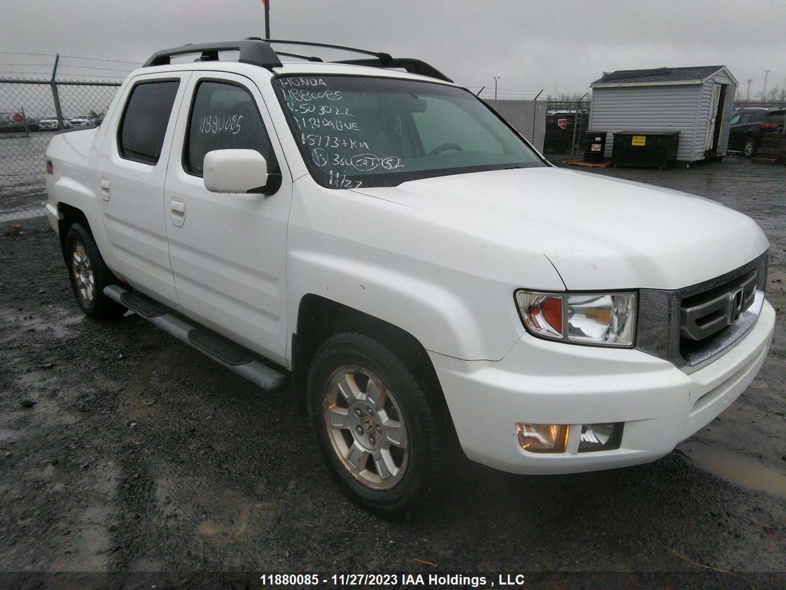 HONDA RIDGELINE 2011 5fpyk1f51bb503022