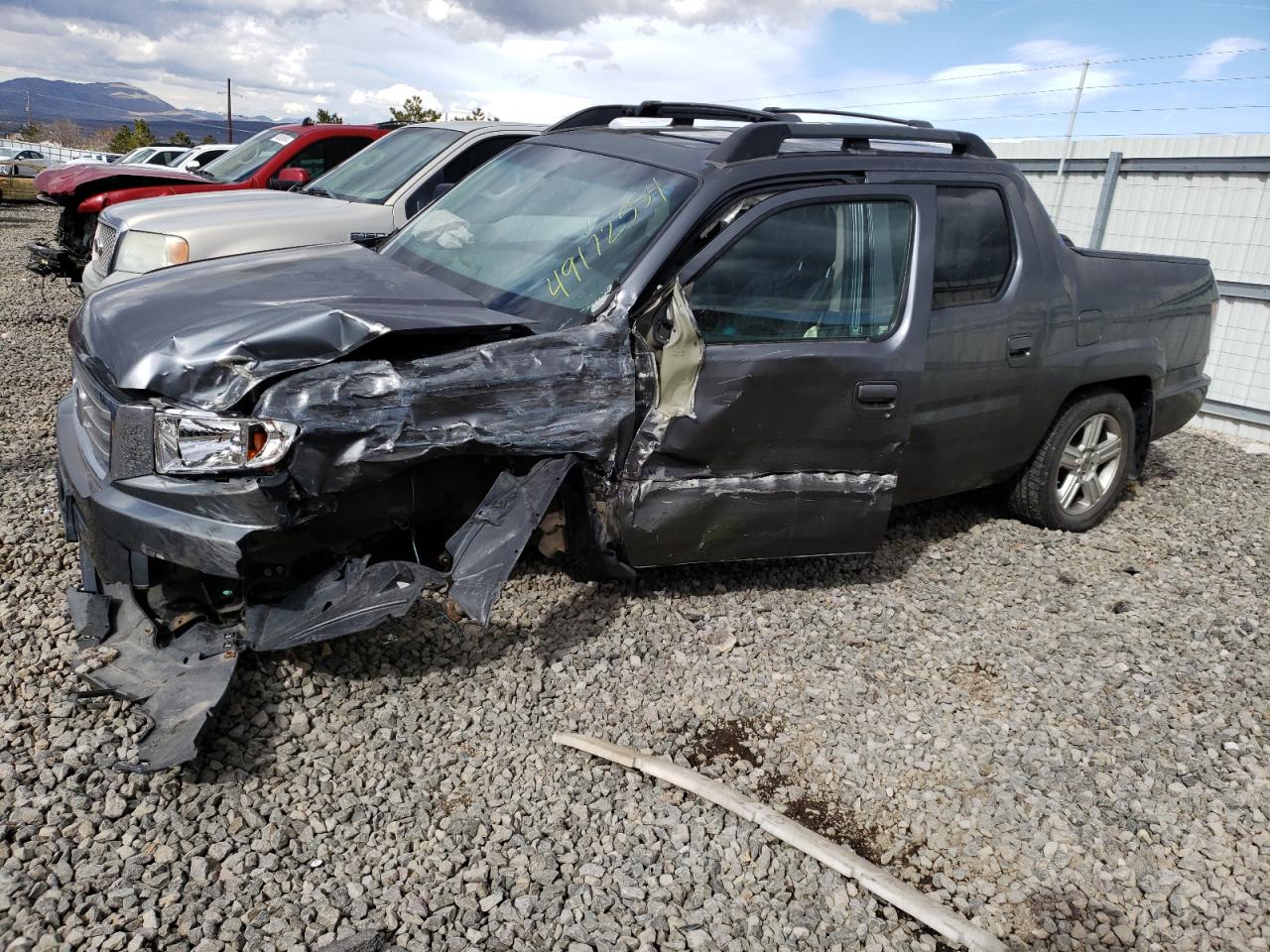 HONDA RIDGELINE 2012 5fpyk1f53cb457730