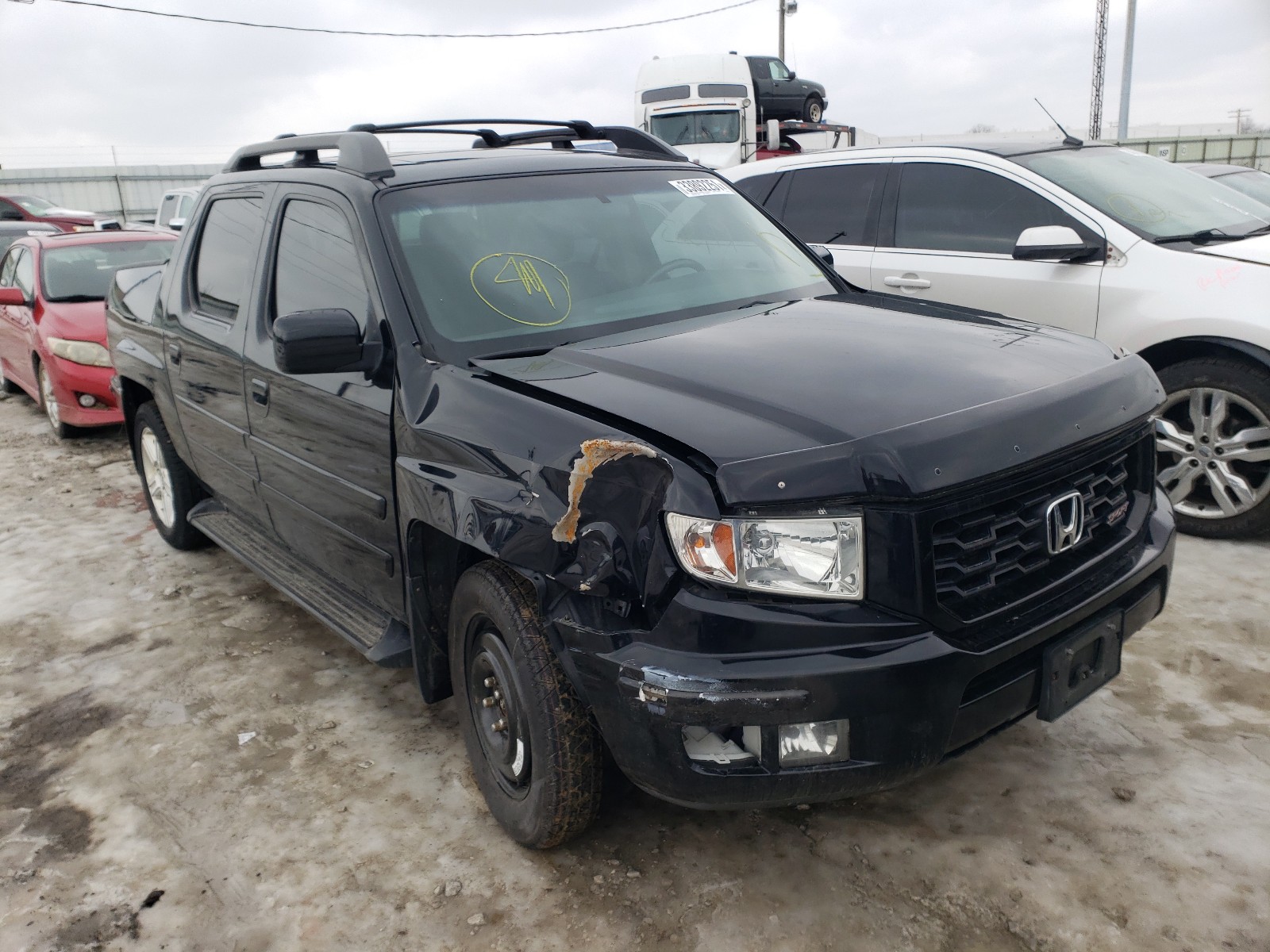 HONDA RIDGELINE 2011 5fpyk1f55bb011223