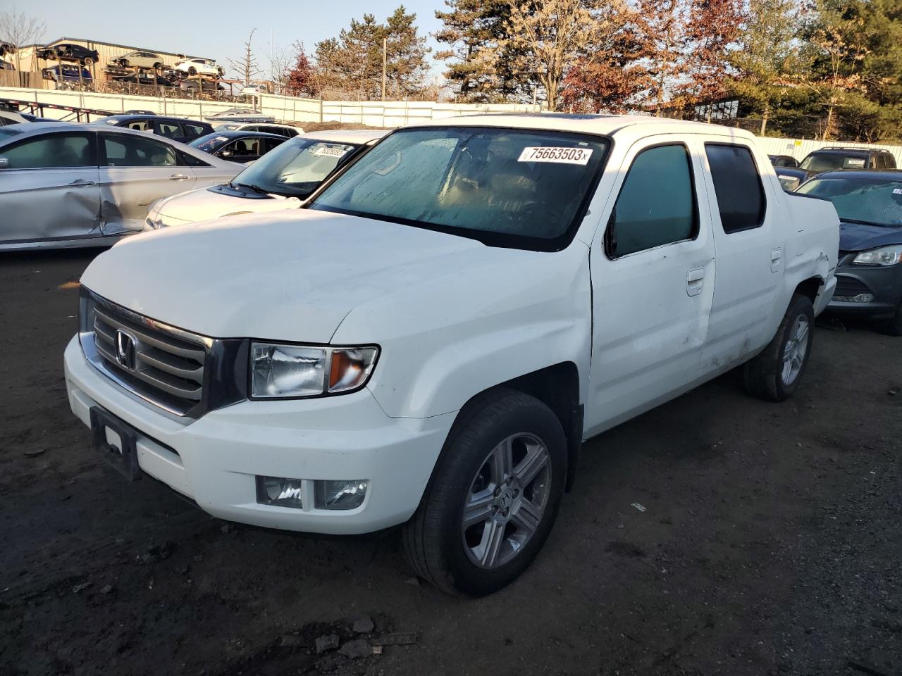 HONDA RIDGELINE 2013 5fpyk1f55db014867