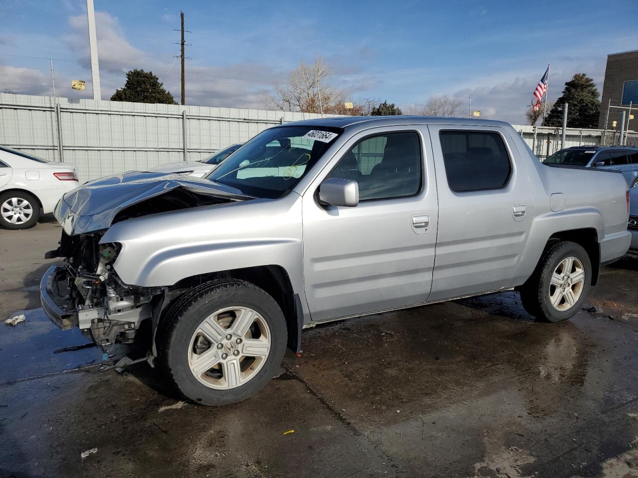 HONDA RIDGELINE 2014 5fpyk1f55eb005734