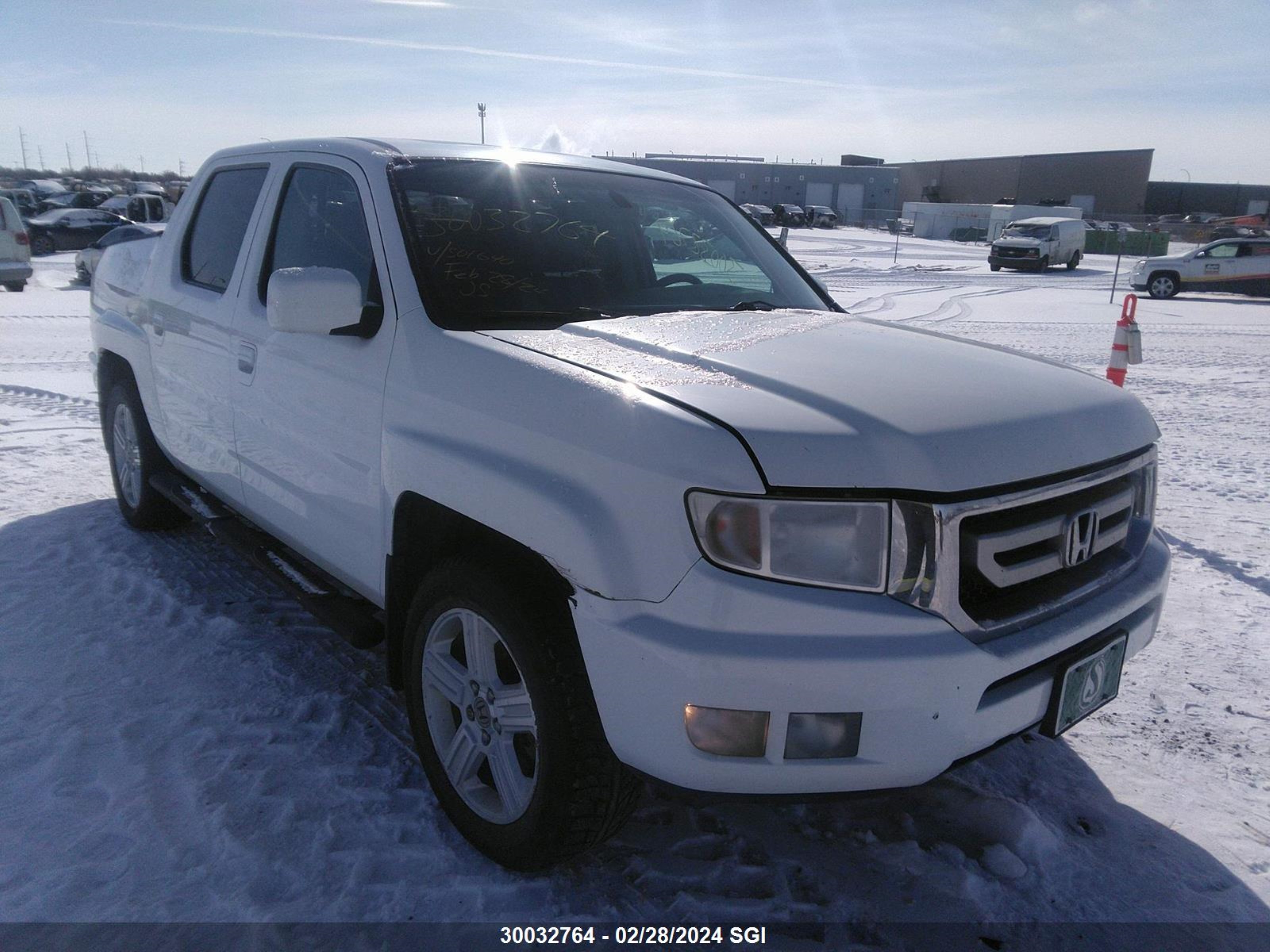 HONDA RIDGELINE 2011 5fpyk1f56bb501640