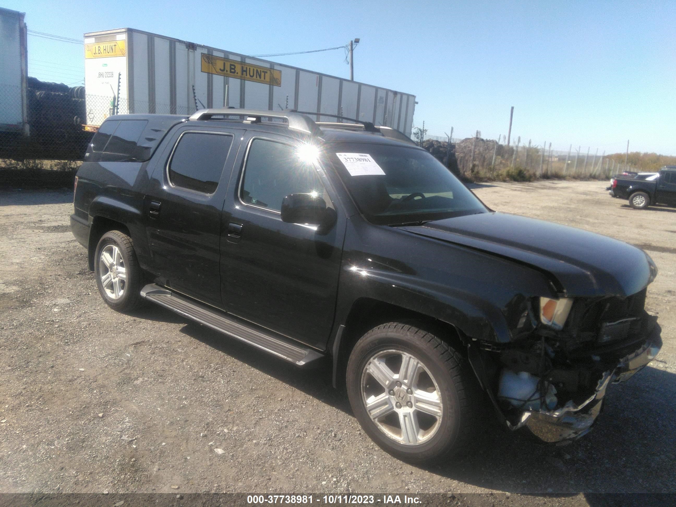 HONDA RIDGELINE 2011 5fpyk1f57bb453906