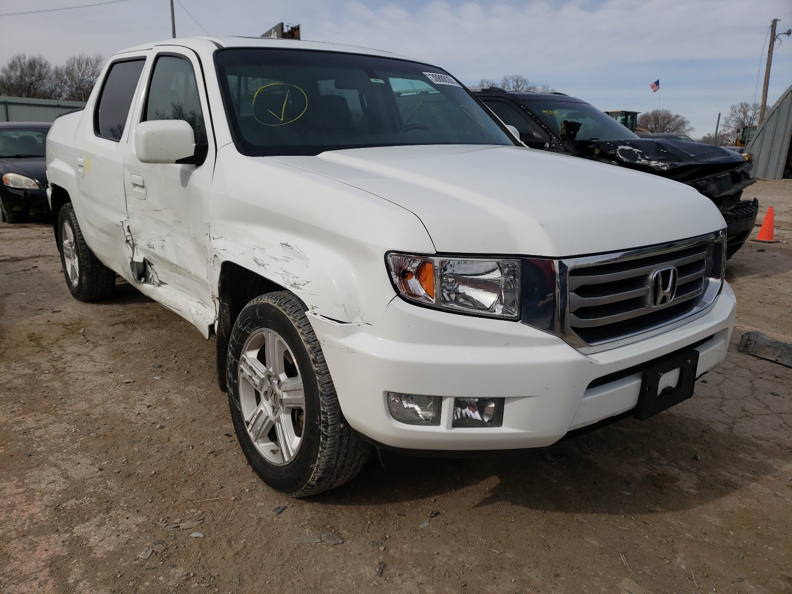 HONDA RIDGELINE 2012 5fpyk1f57cb455494