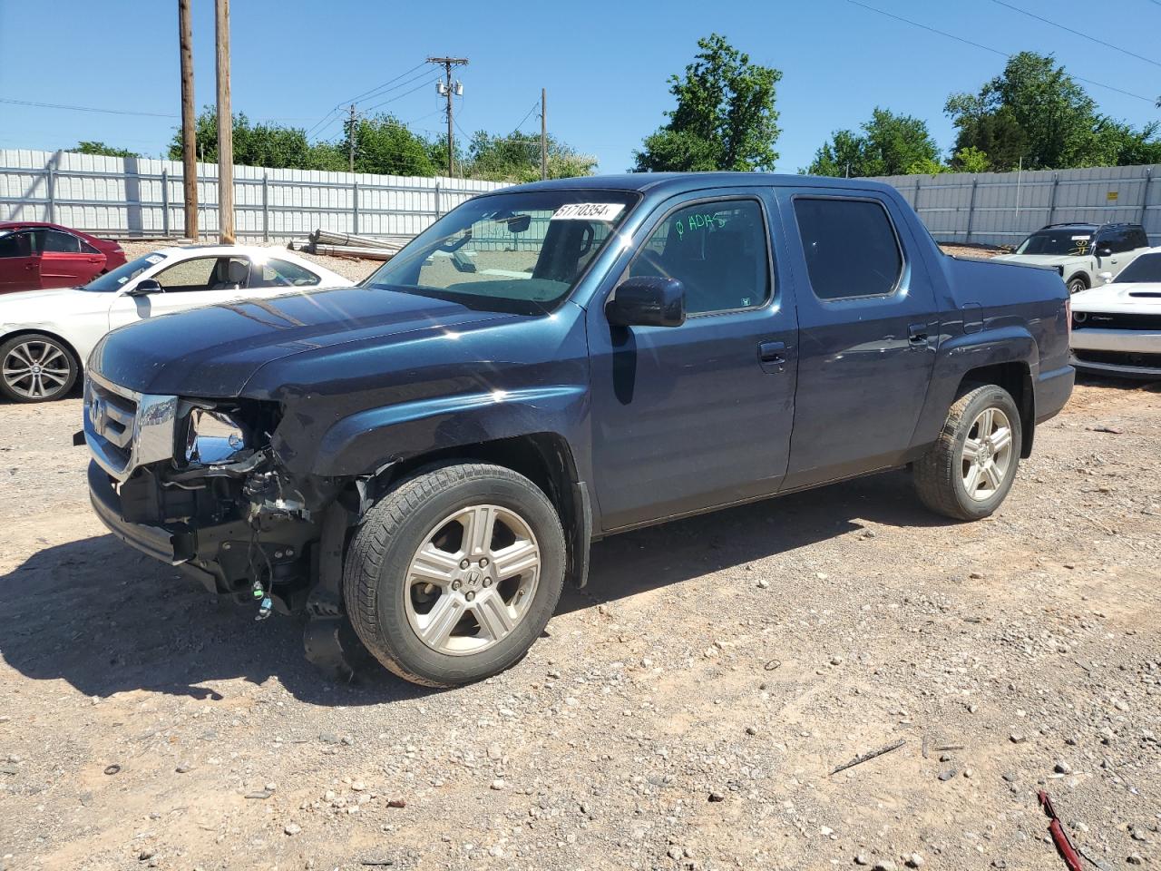 HONDA RIDGELINE 2011 5fpyk1f5xbb451034